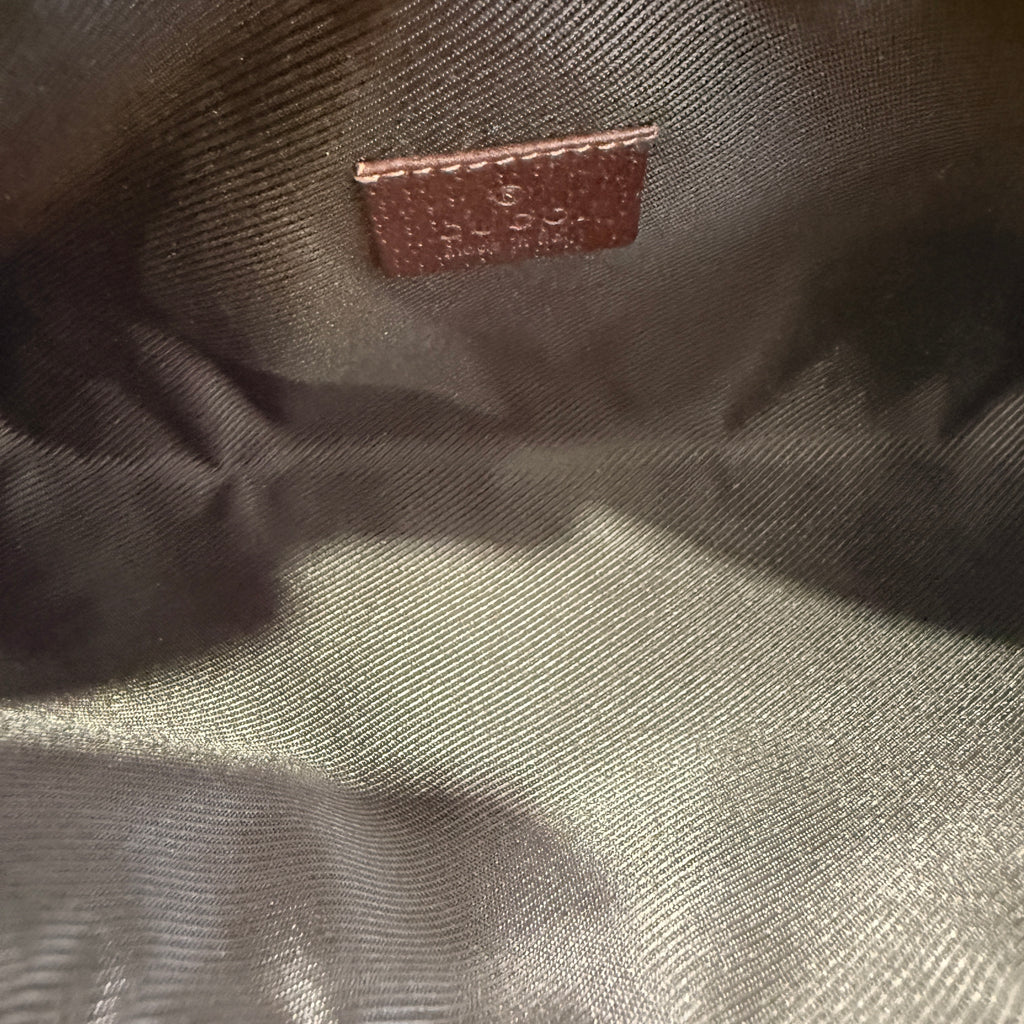 Gucci Canvas Pouch Brown