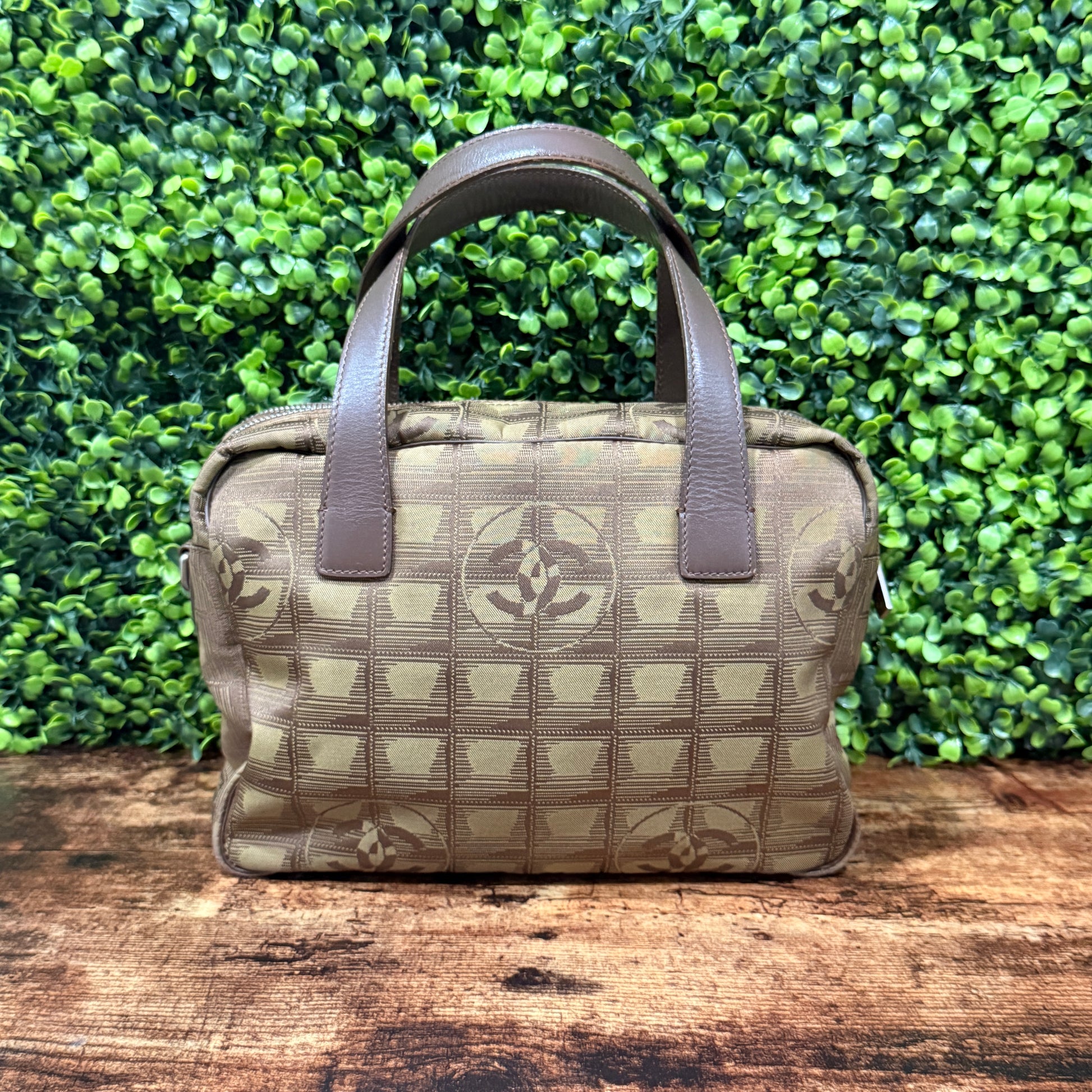 Chanel Choco Bar Travel Line Tote