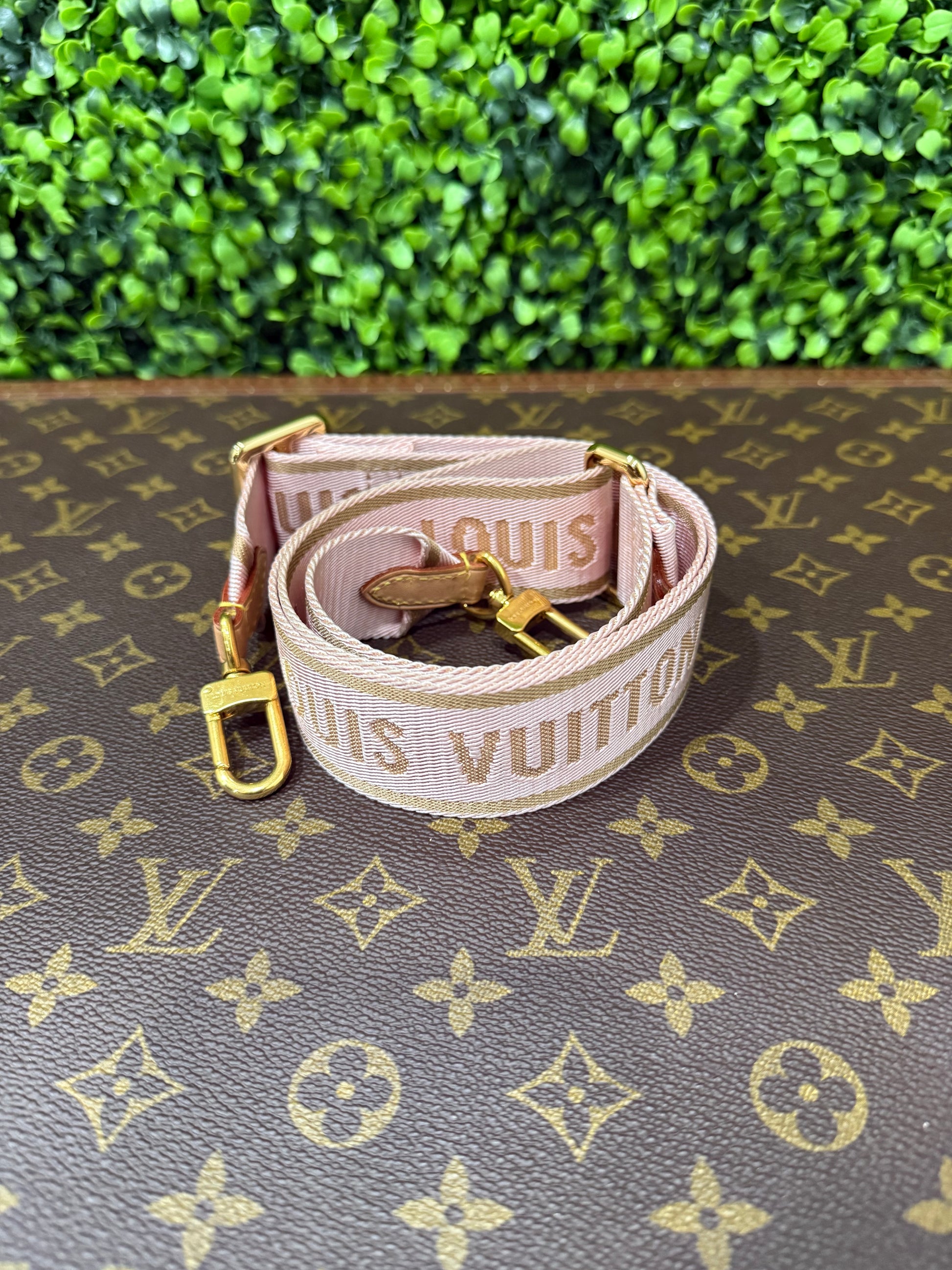 Louis Vuitton Pink Strap