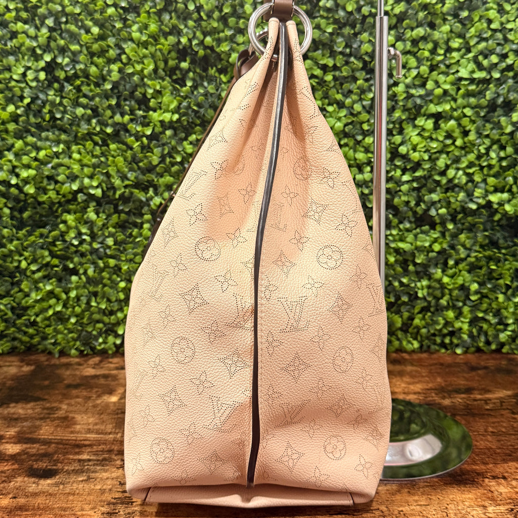 Louis Vuitton Caramel Mahina Hobo Bag