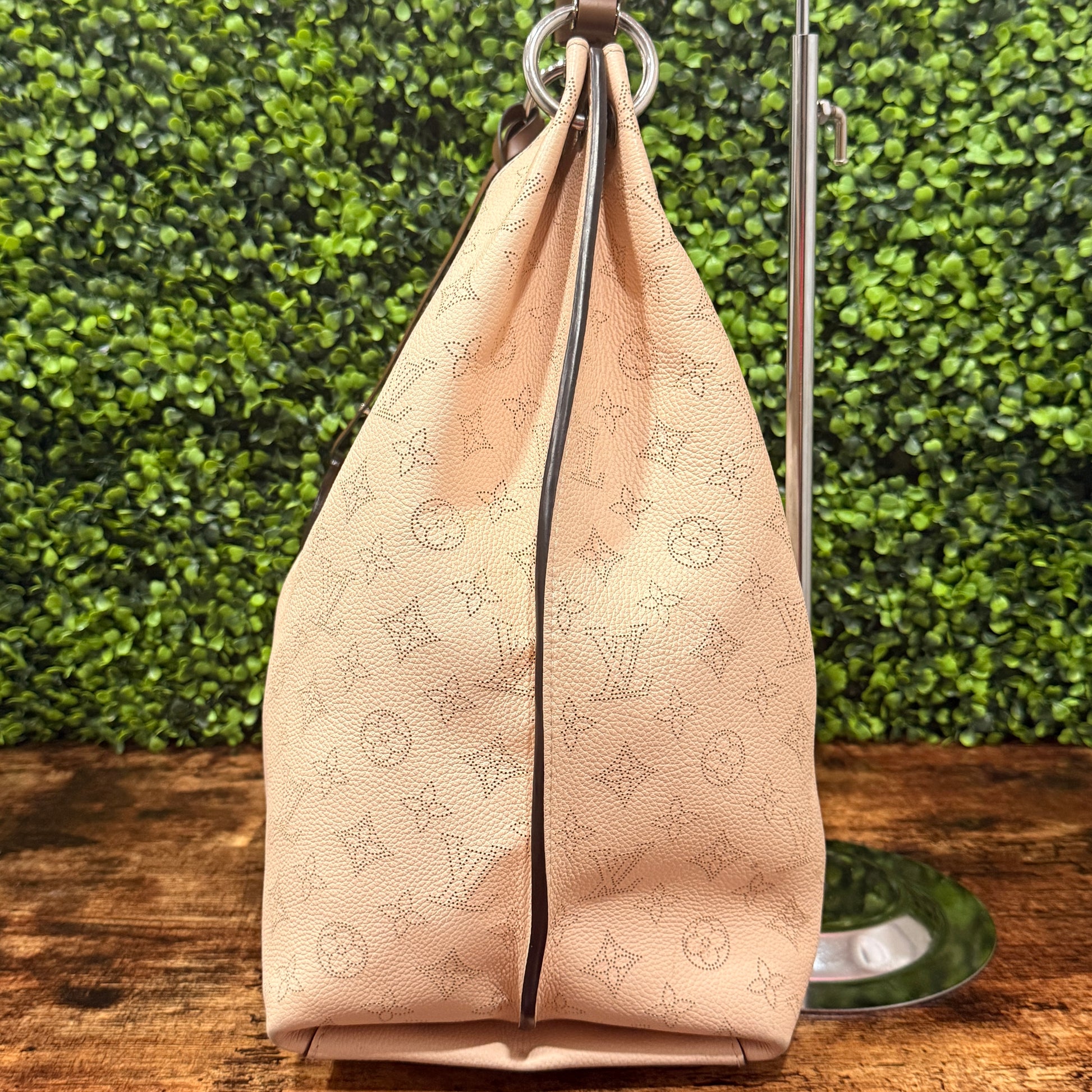 Louis Vuitton Caramel Mahina Hobo Bag