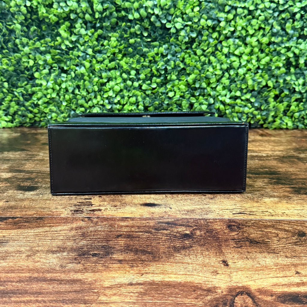 YSL Leather Top Handle Bag