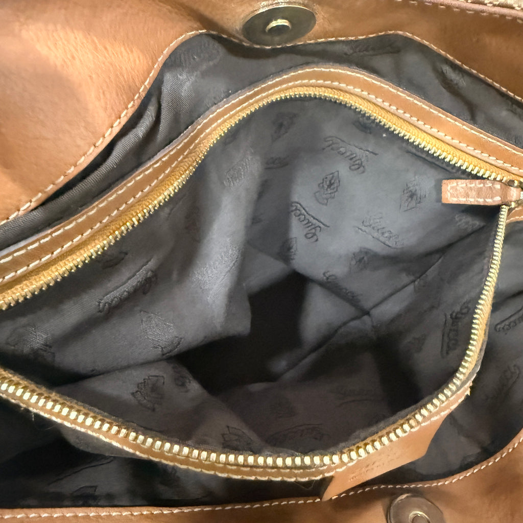 Gucci GG Canvas Charm Medium Tote