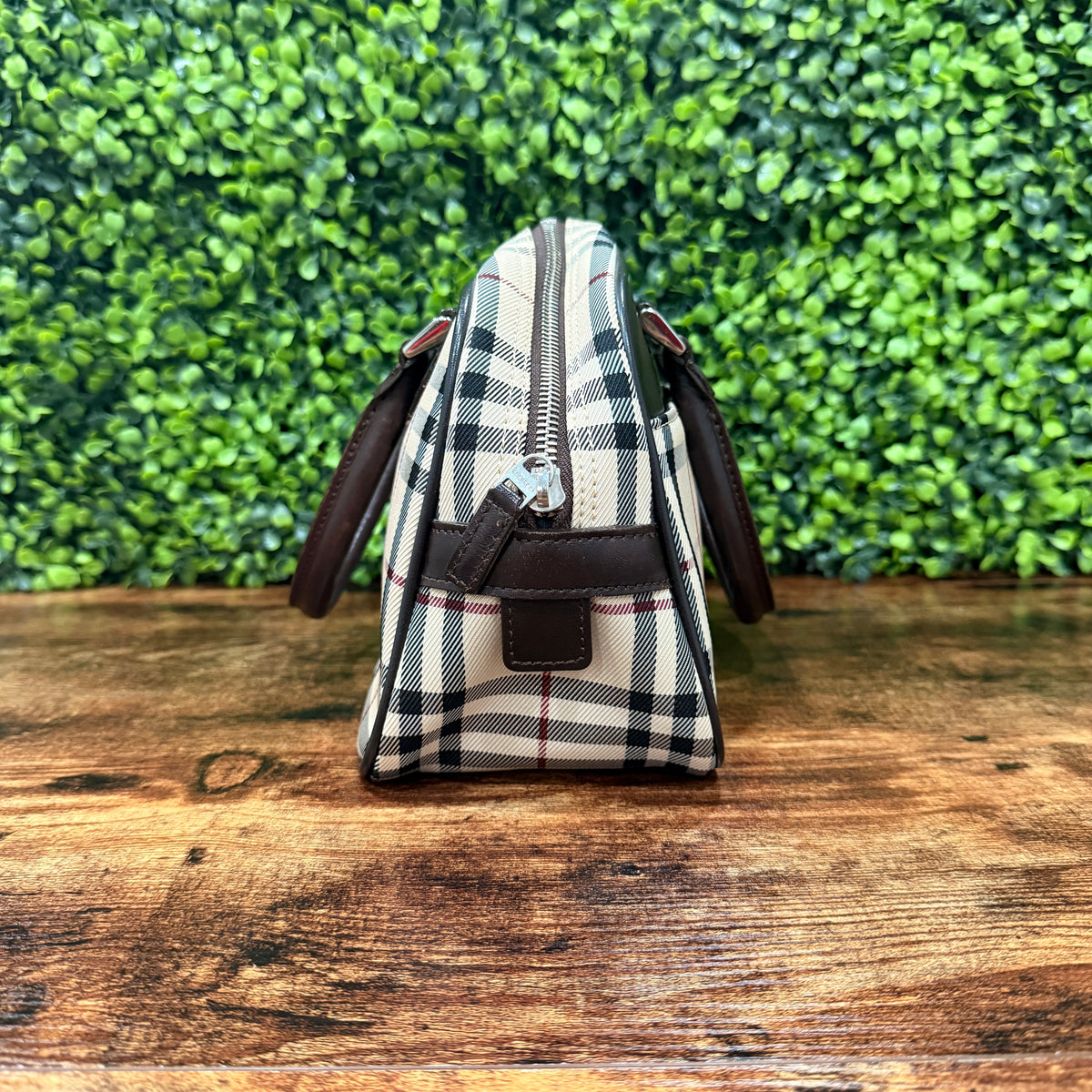 Burberry Mini Bag Brown / Canva