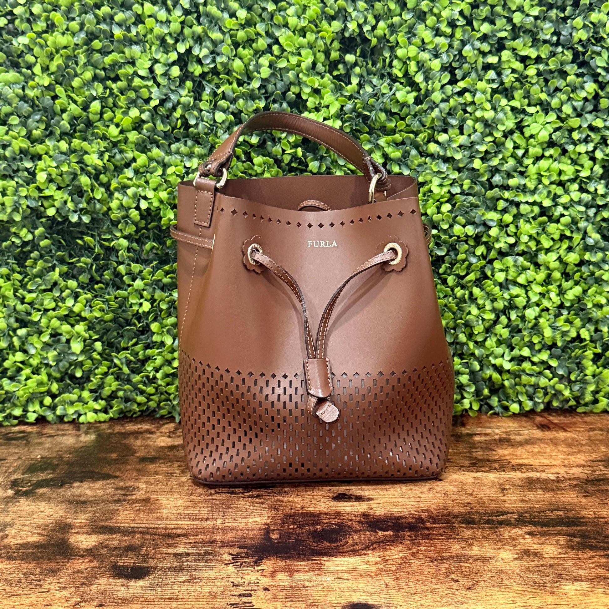 Furla Stacy Drawstring Bag