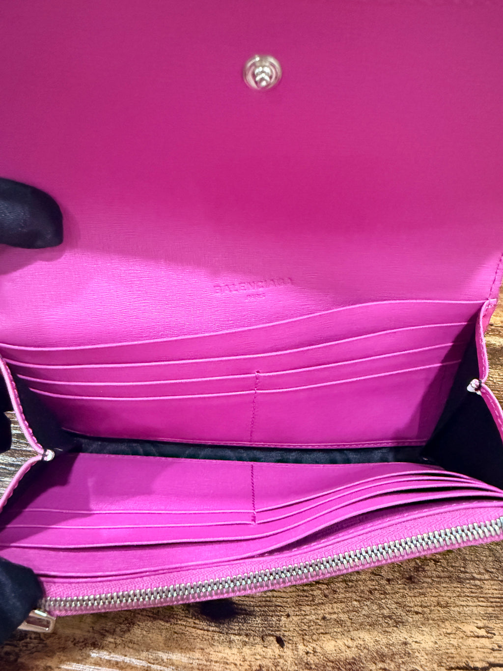 Balenciaga Essential Money Flap Long Wallet