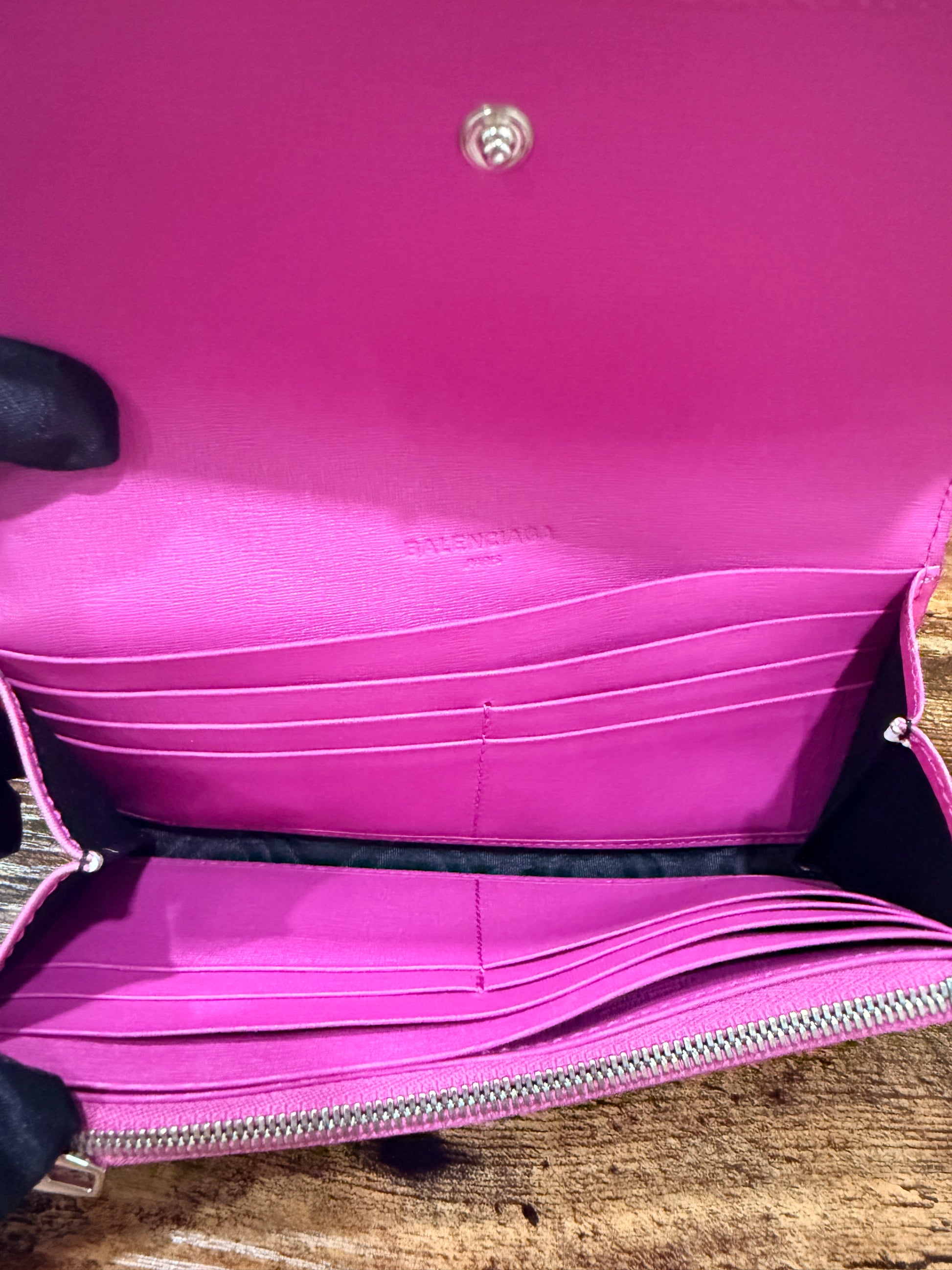 Balenciaga Essential Money Flap Long Wallet