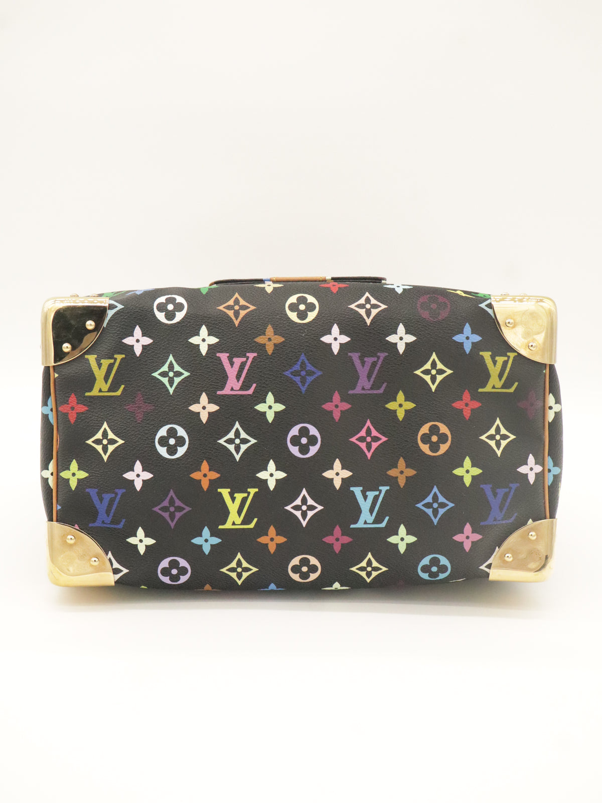 Louis Vuitton x Takashi Murakami Speedy 30 Monogram Multicolor Black
