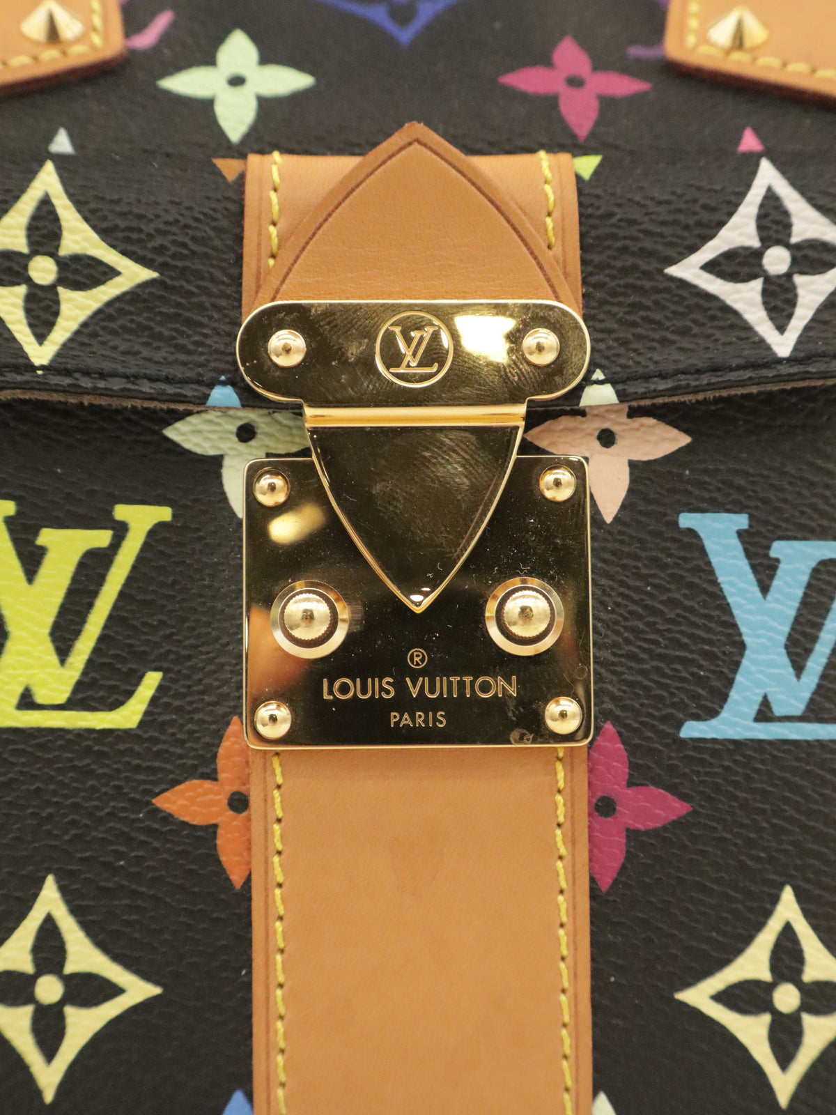 Louis Vuitton x Takashi Murakami Speedy 30 Monogram Multicolor Black