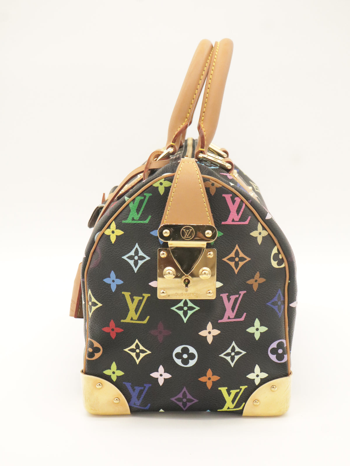 Louis Vuitton x Takashi Murakami Speedy 30 Monogram Multicolor Black