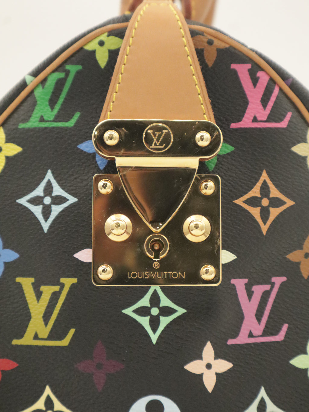 Louis Vuitton x Takashi Murakami Speedy 30 Monogram Multicolor Black