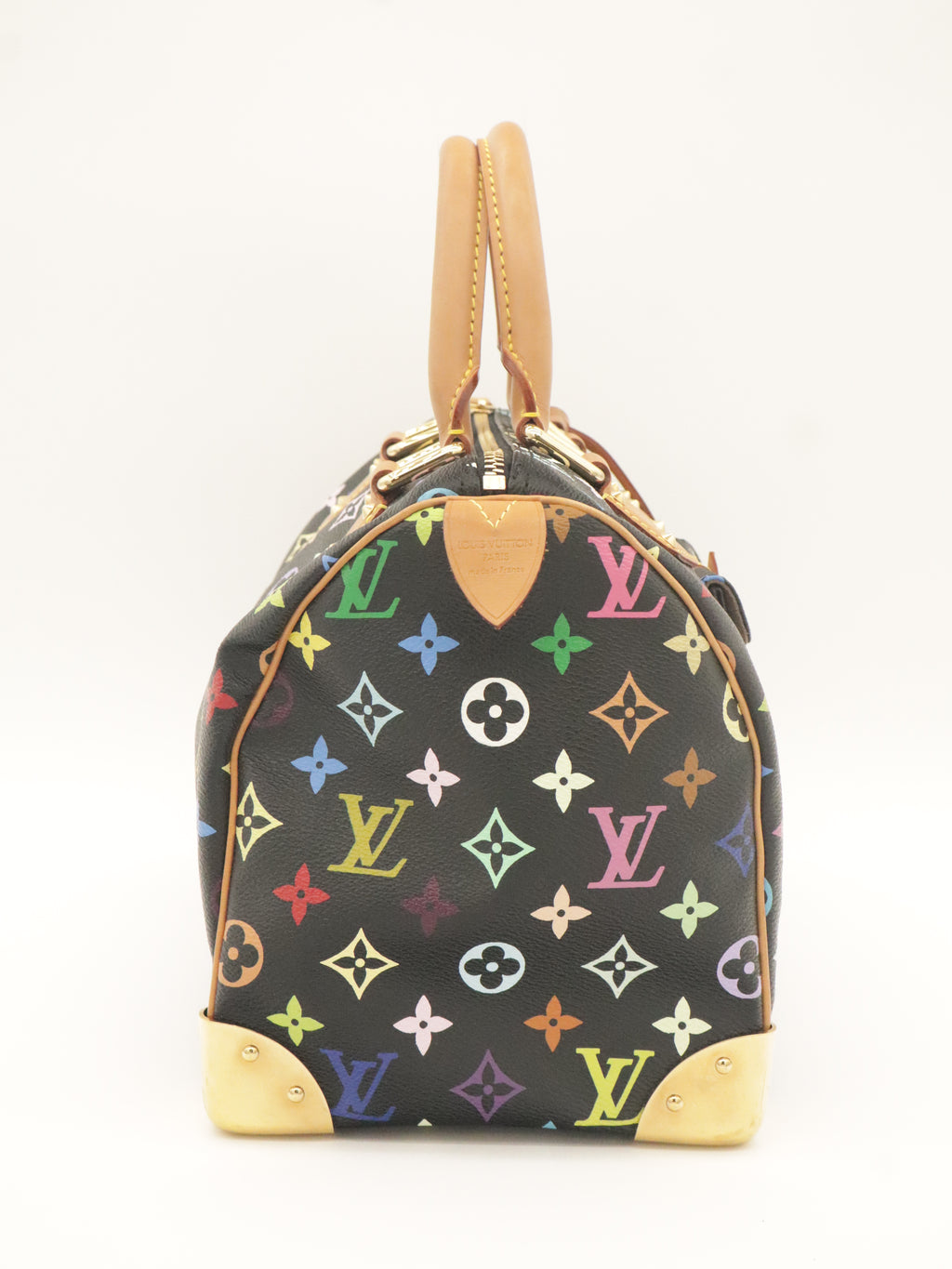 Louis Vuitton x Takashi Murakami Speedy 30 Monogram Multicolor Black