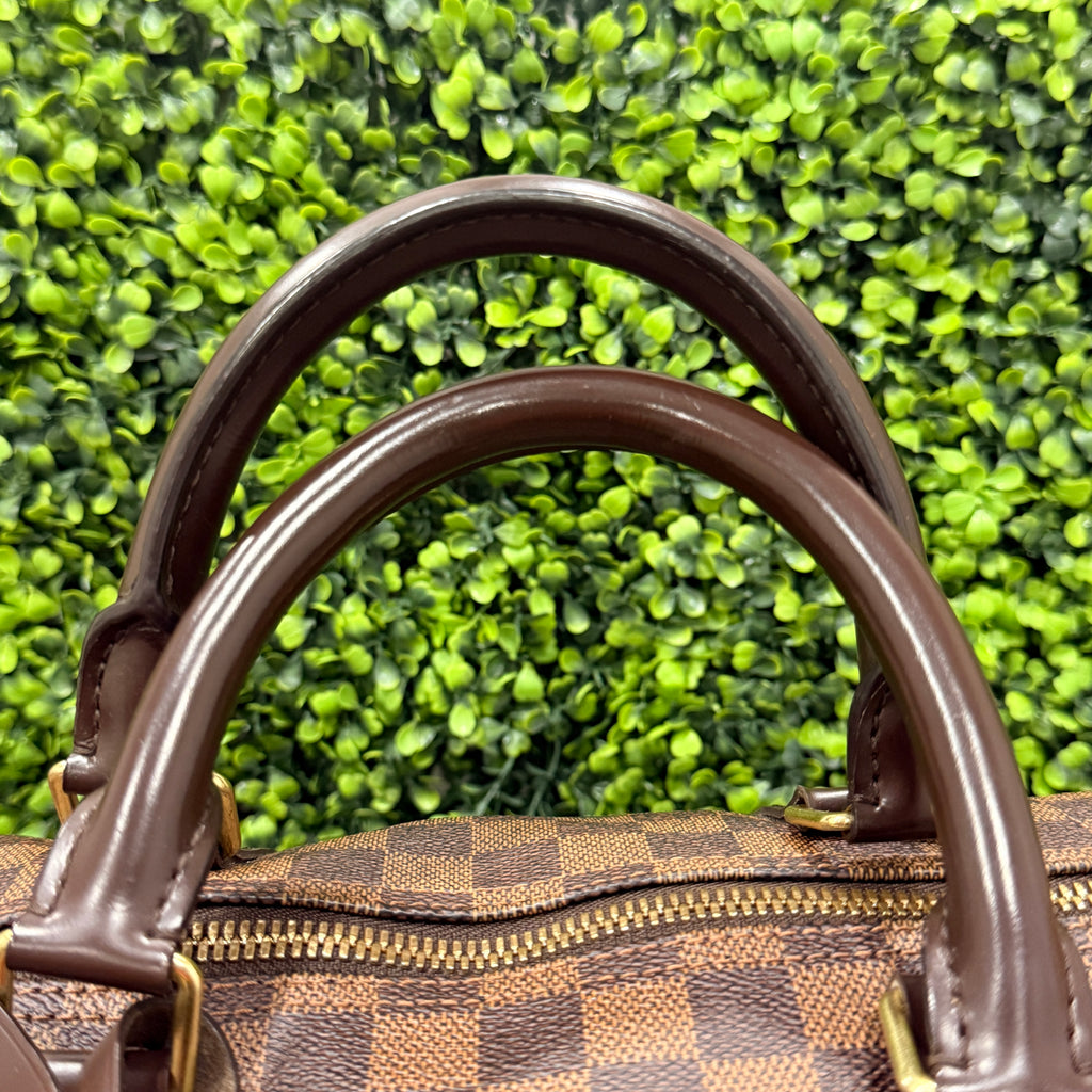 Louis Vuitton Keepall Damier Ebene w/Strap