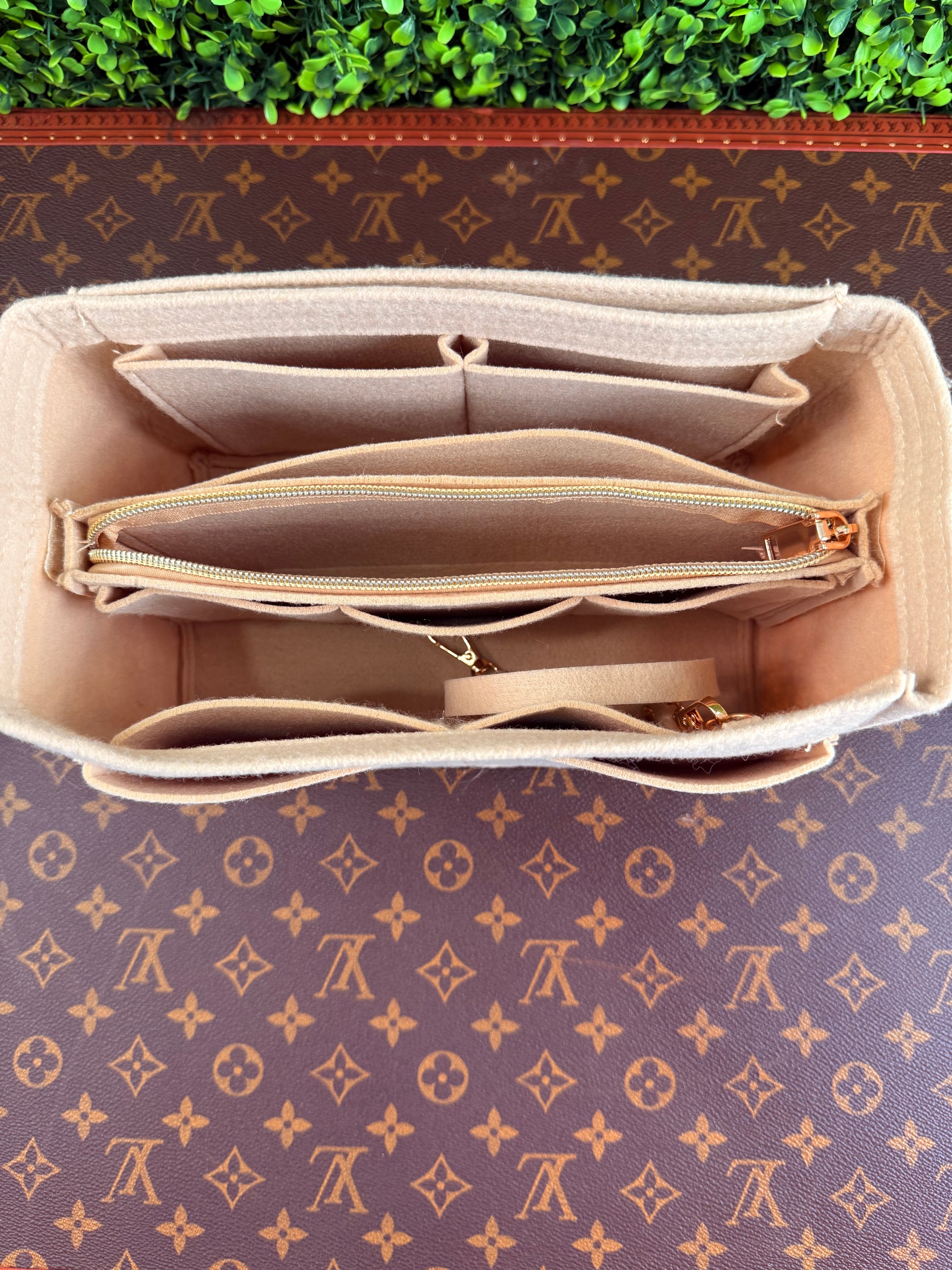 Beige Medium Insert Organizer