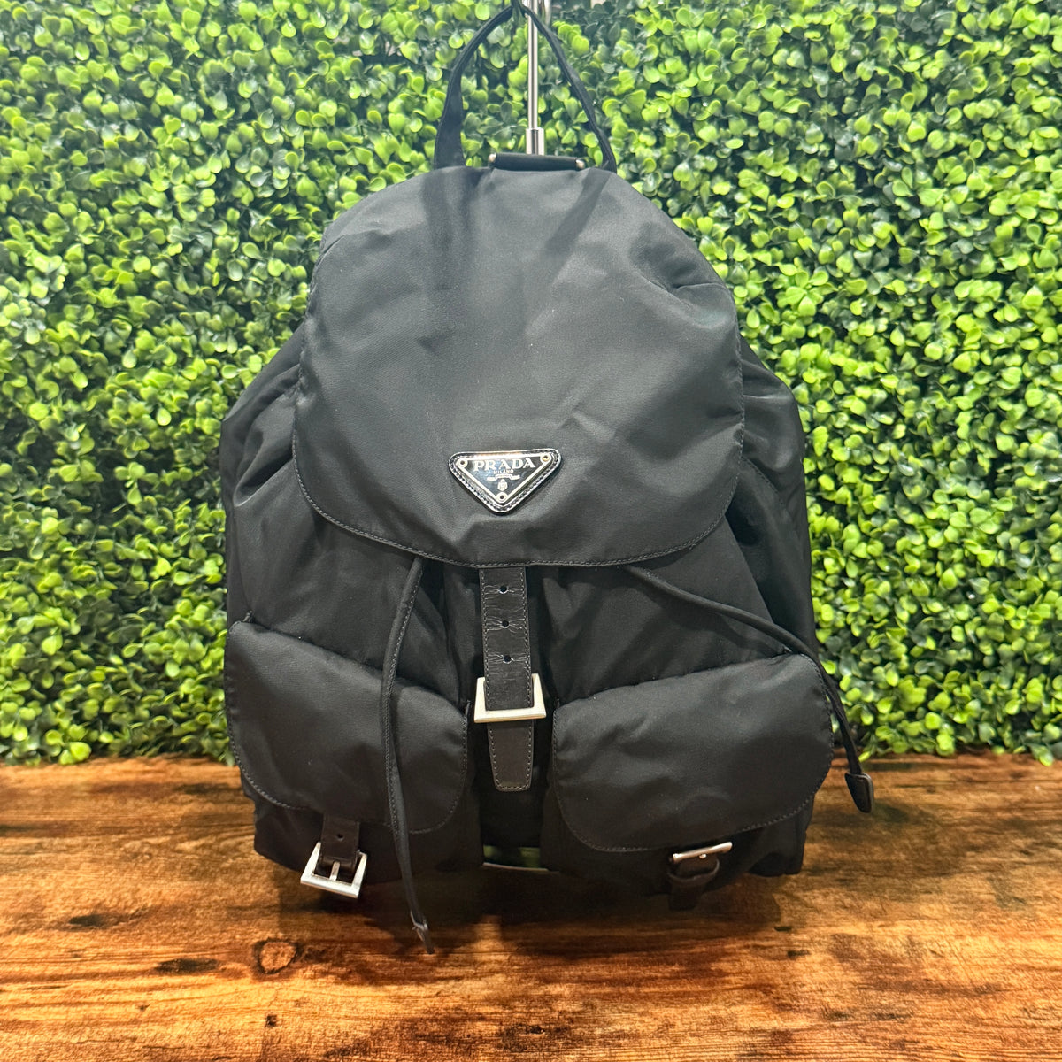 Prada Black Re-Nylon Backpack