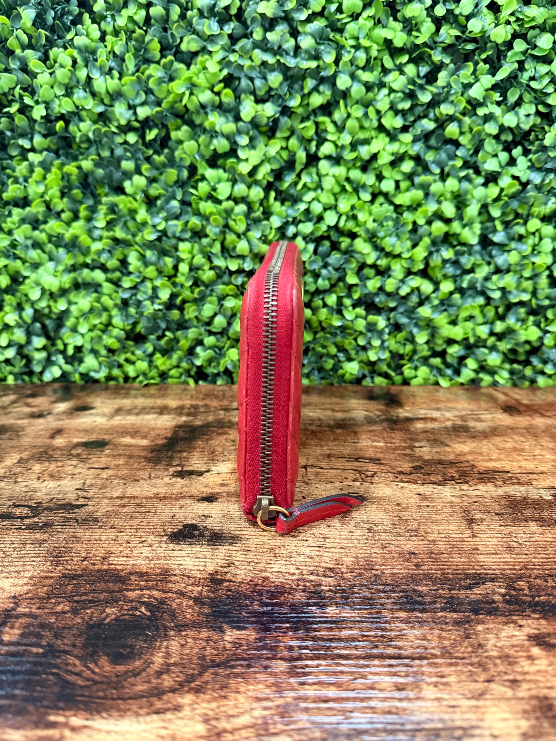 Gucci Marmont Red Wallet