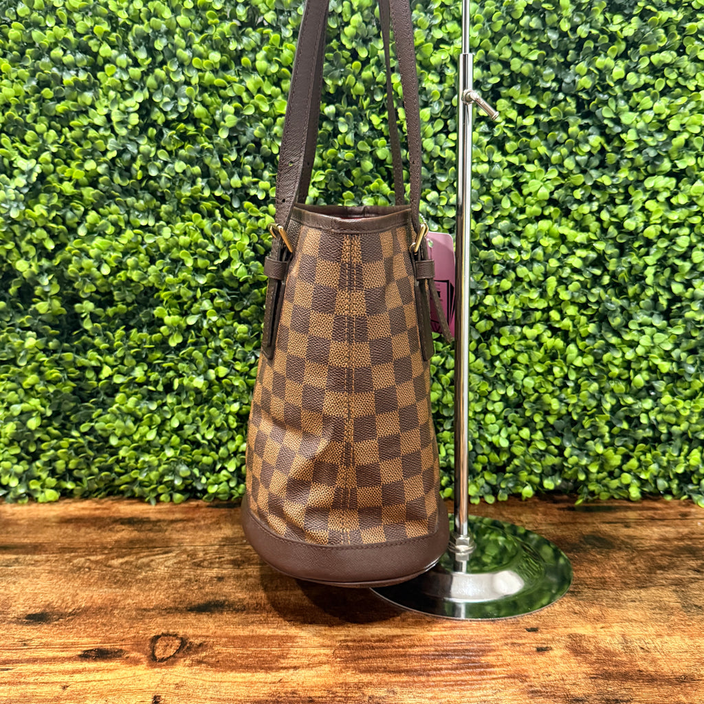 Louis Vuitton Marais Bucket Bag Damier Ebene