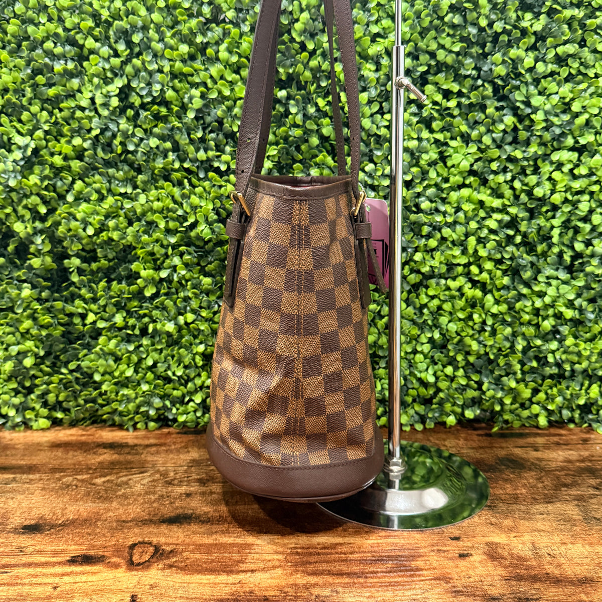 Louis Vuitton Marais Bucket Bag Damier Ebene