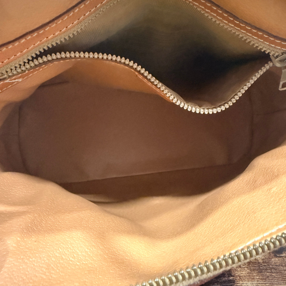 Celine Macadam Handbag Brown
