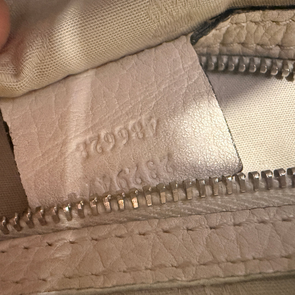 Gucci GG Canvas Bamboo Bar Tote
