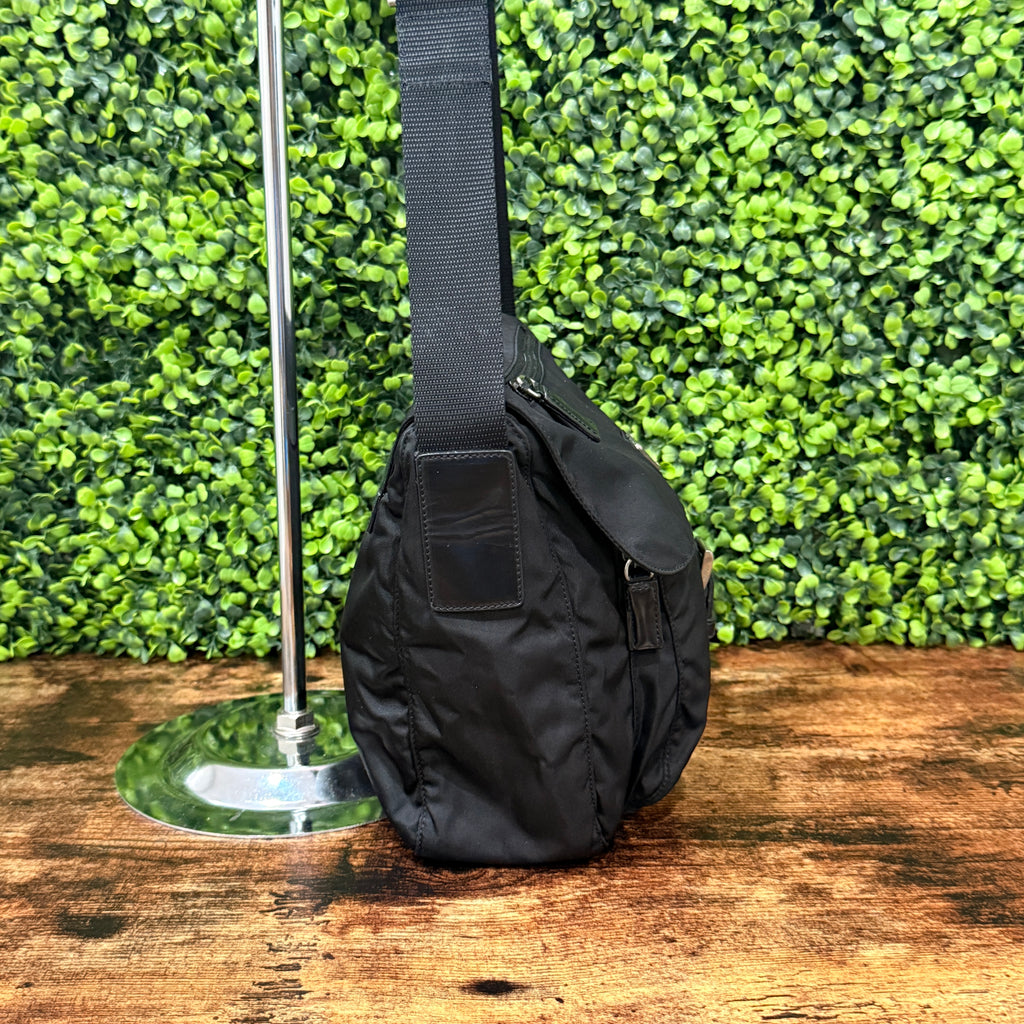 Prada Black Nylon Crossbody Bag