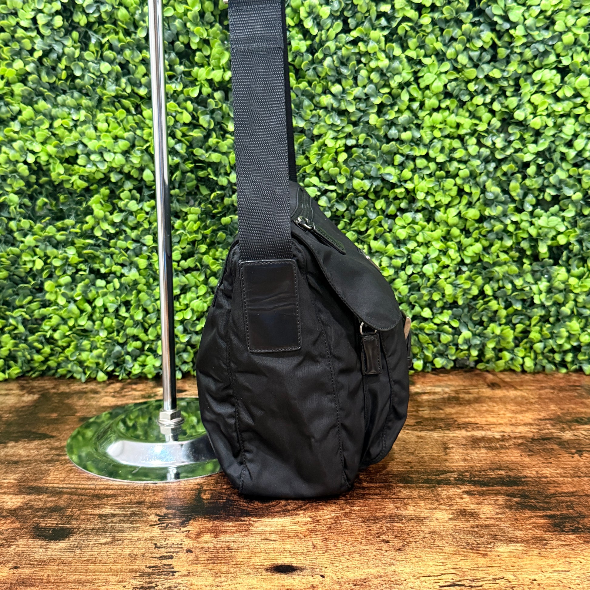 Prada Black Nylon Crossbody Bag