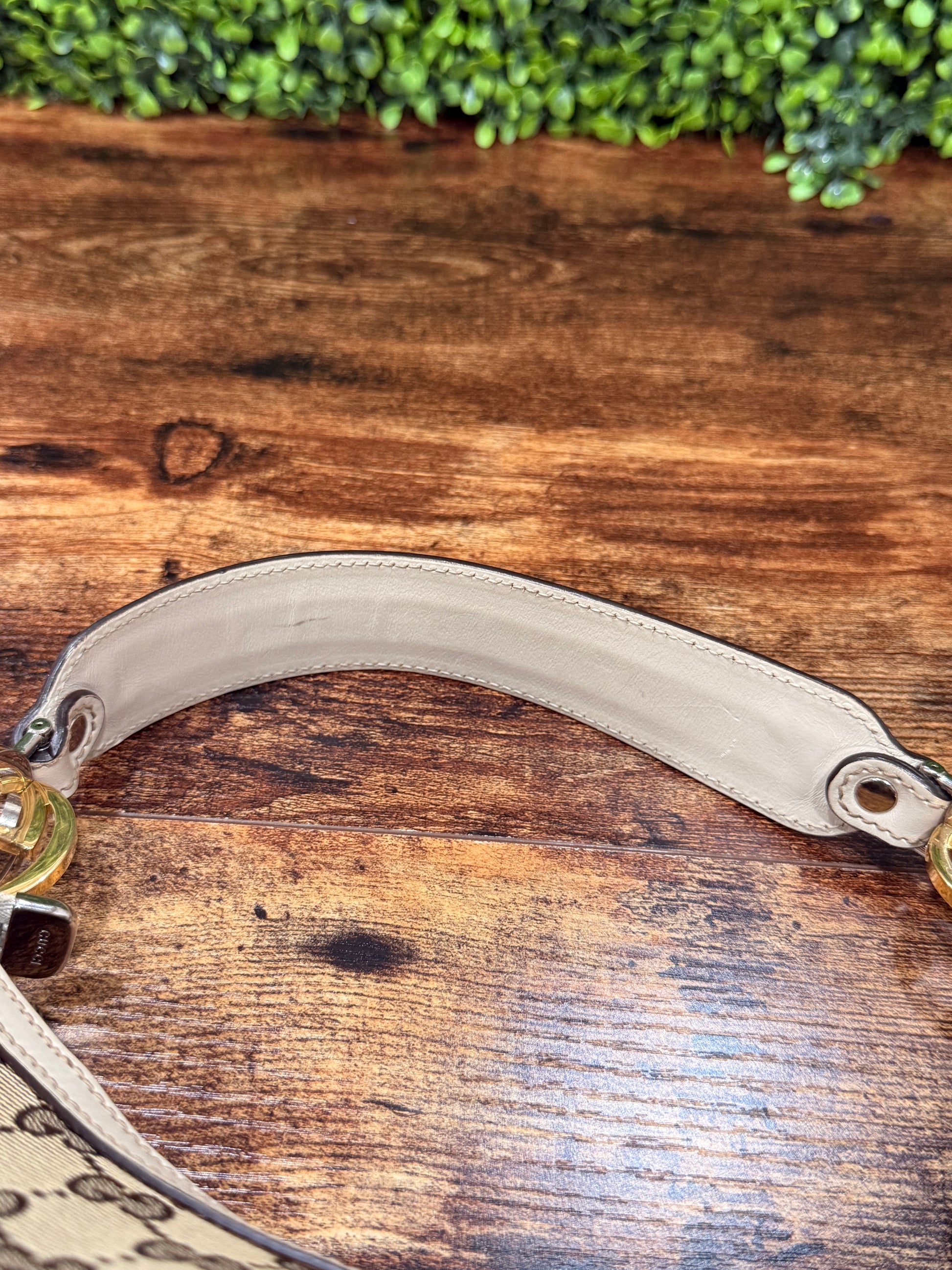 Gucci Twins GG Canvas Hobo Bag