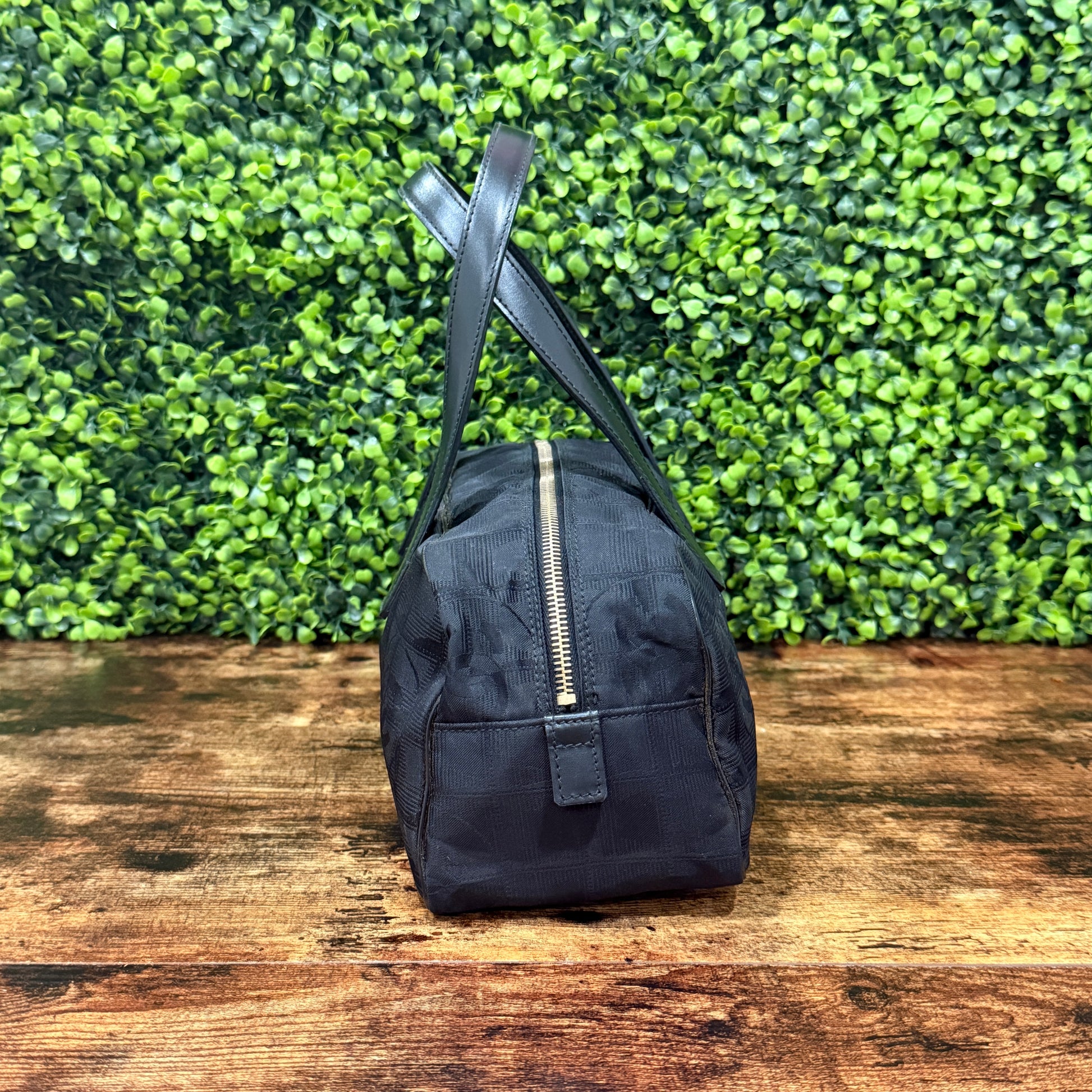 Chanel Nylon Travel Line Boston Bag