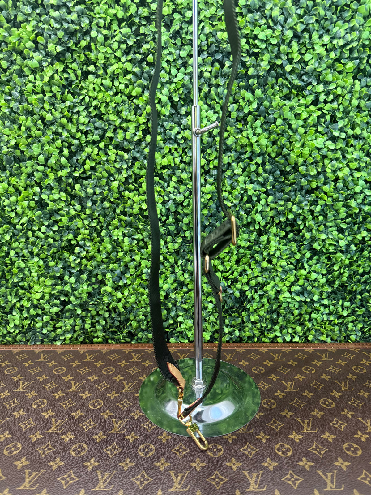 Louis Vuitton Green Nylon Strap