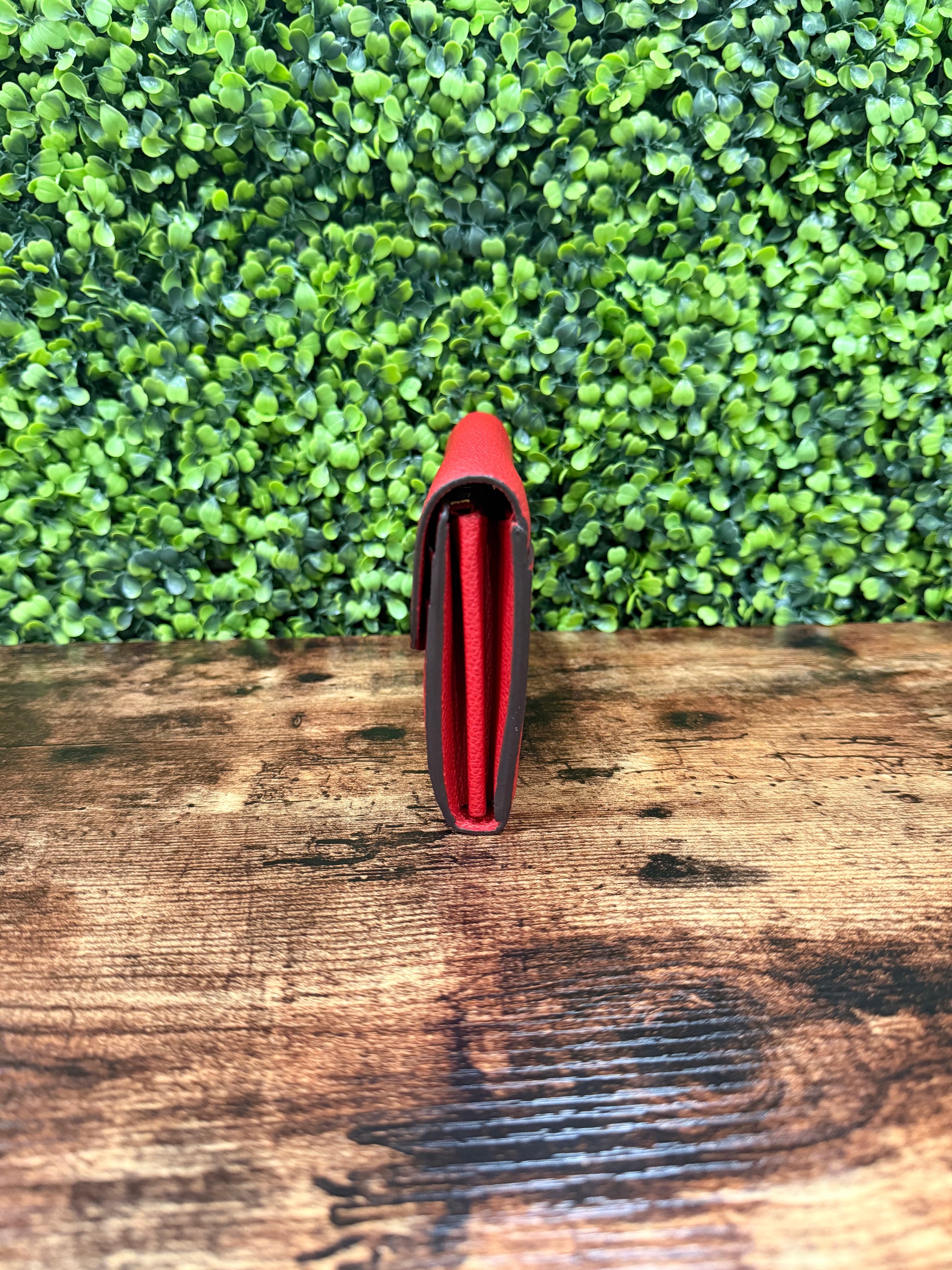 Louis Vuitton Wallet Empreinte Red