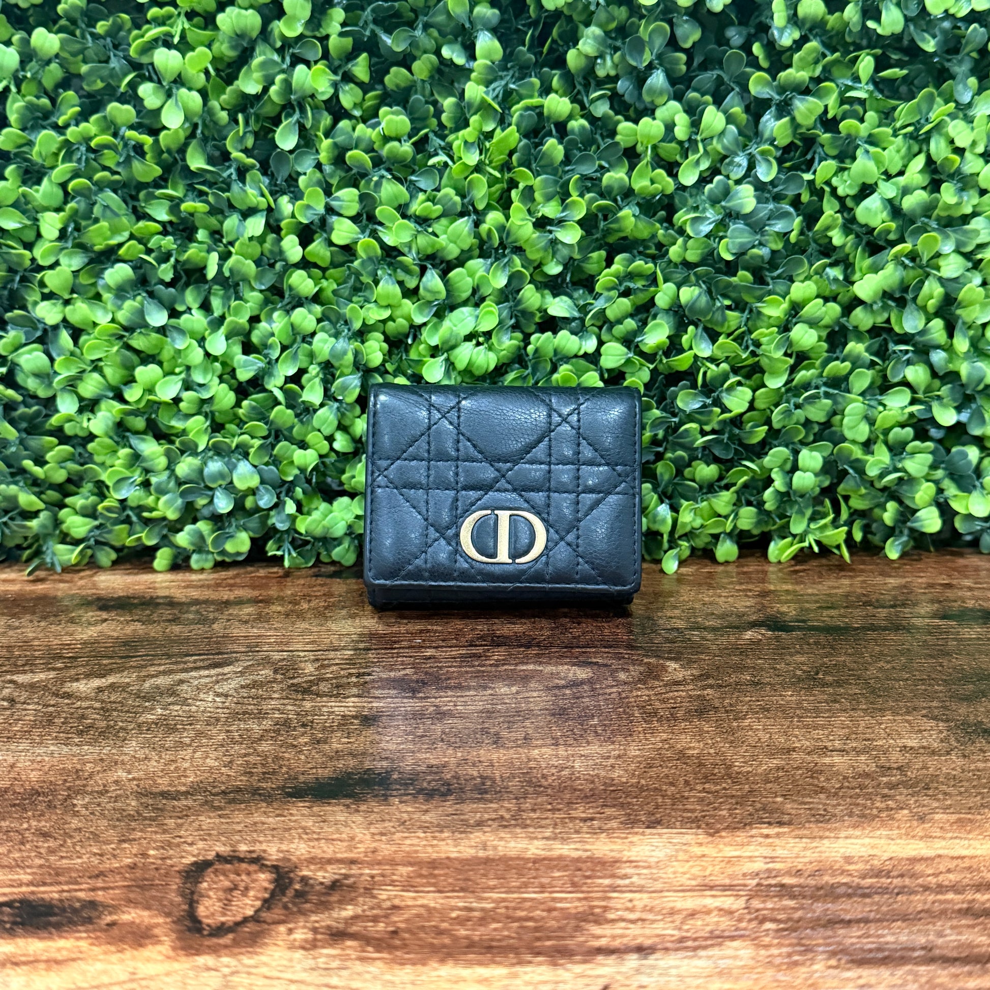 Dior Caro Tri-Fold Wallet