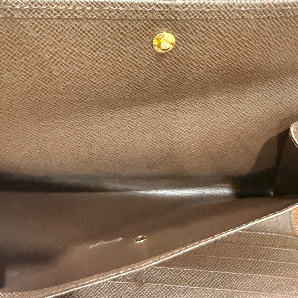 Louis Vuitton Sarah Wallet Damier Ebene
