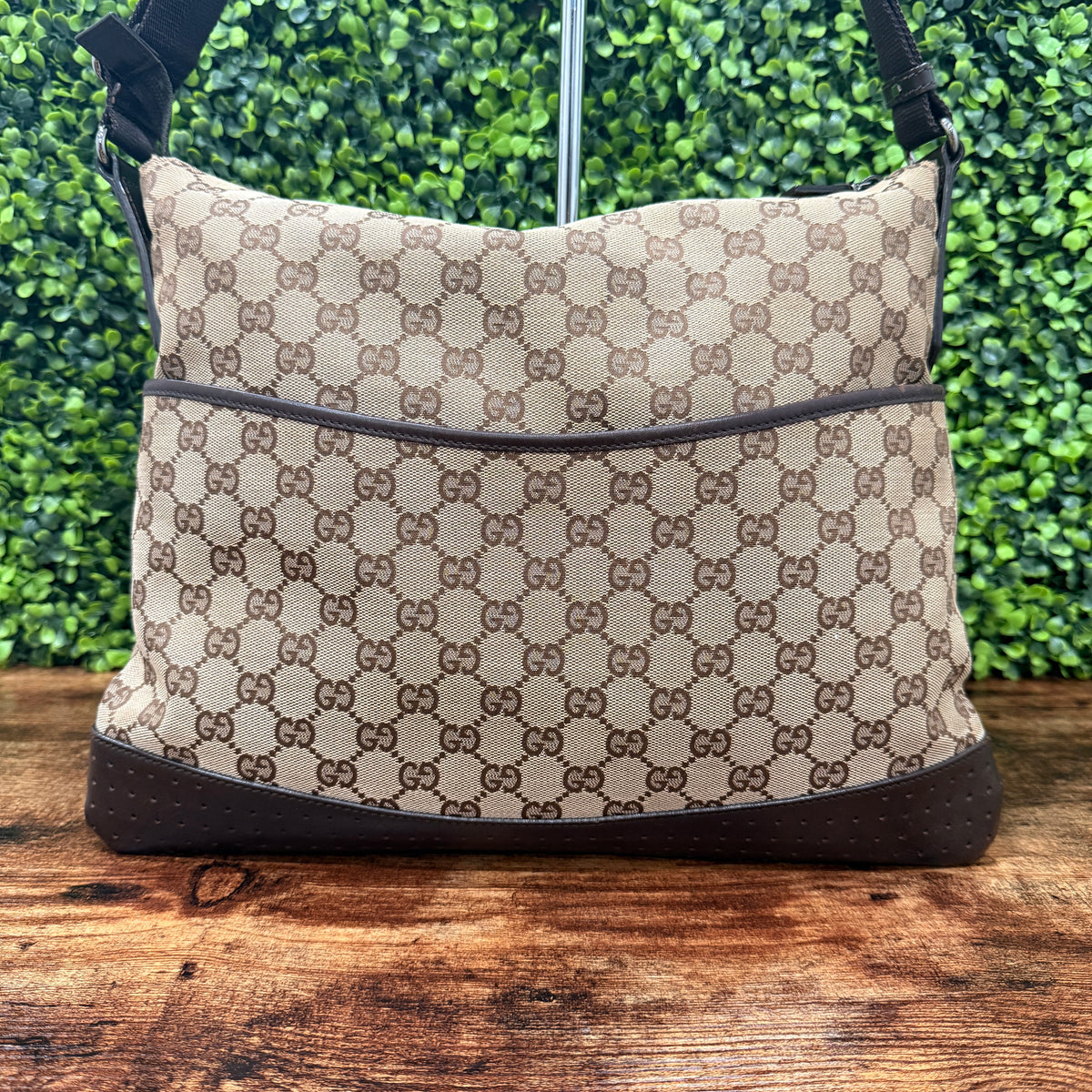 Gucci GG Canvas Messenger Bag