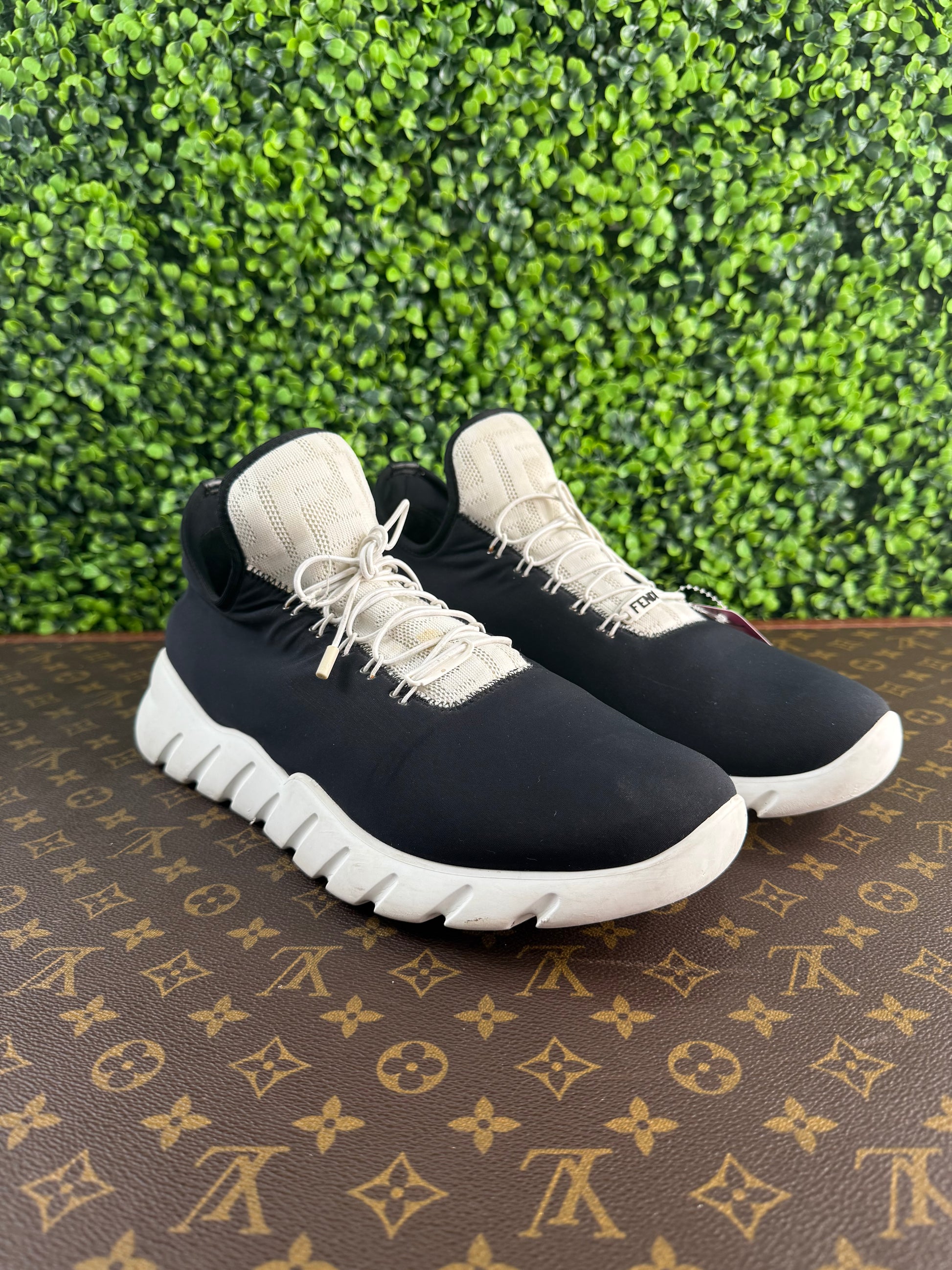 Fendi Neoprene Athletic Sneakers