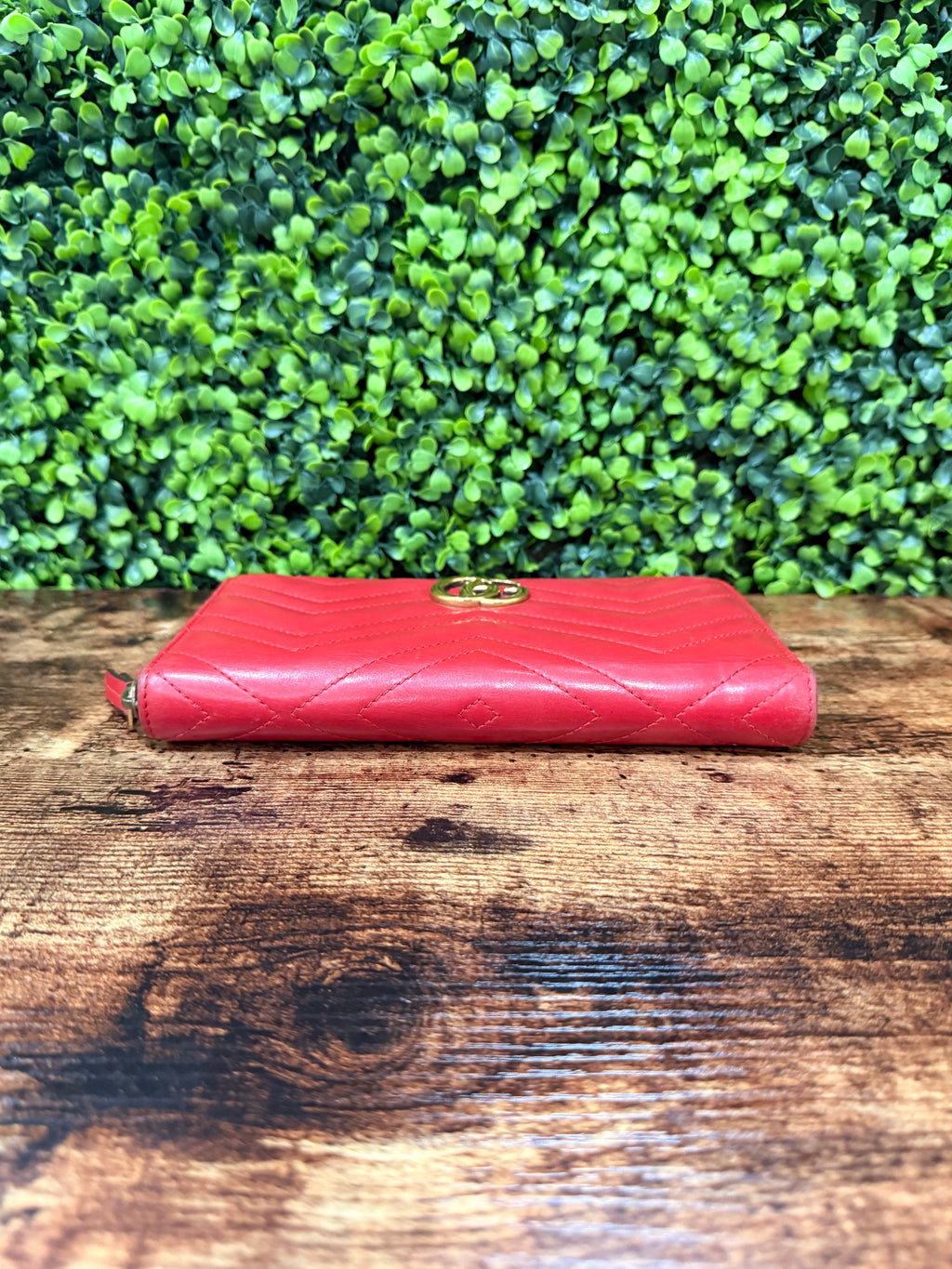 Gucci Marmont Red Wallet