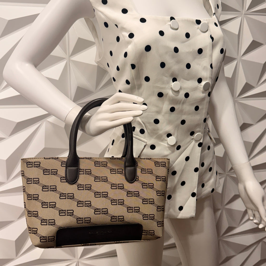 Balenciaga BB Print Tote Bag