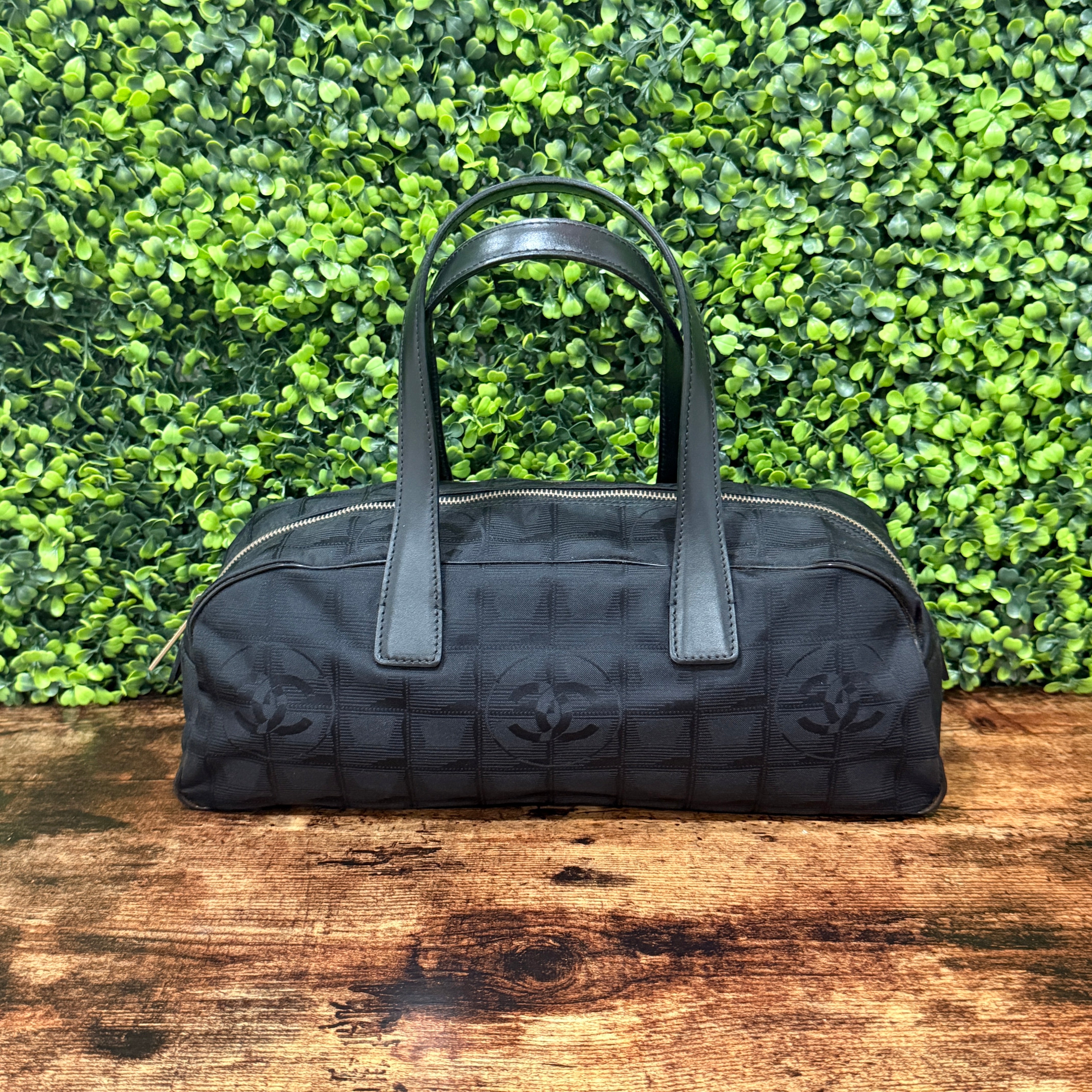 Chanel Nylon Travel Line Boston Bag – Luxe Style Boutique