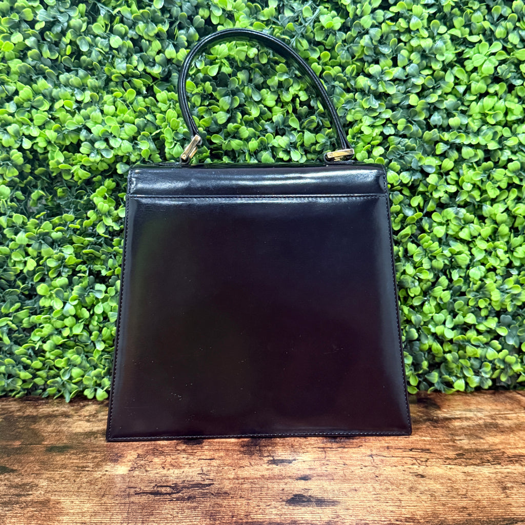 YSL Leather Top Handle Bag