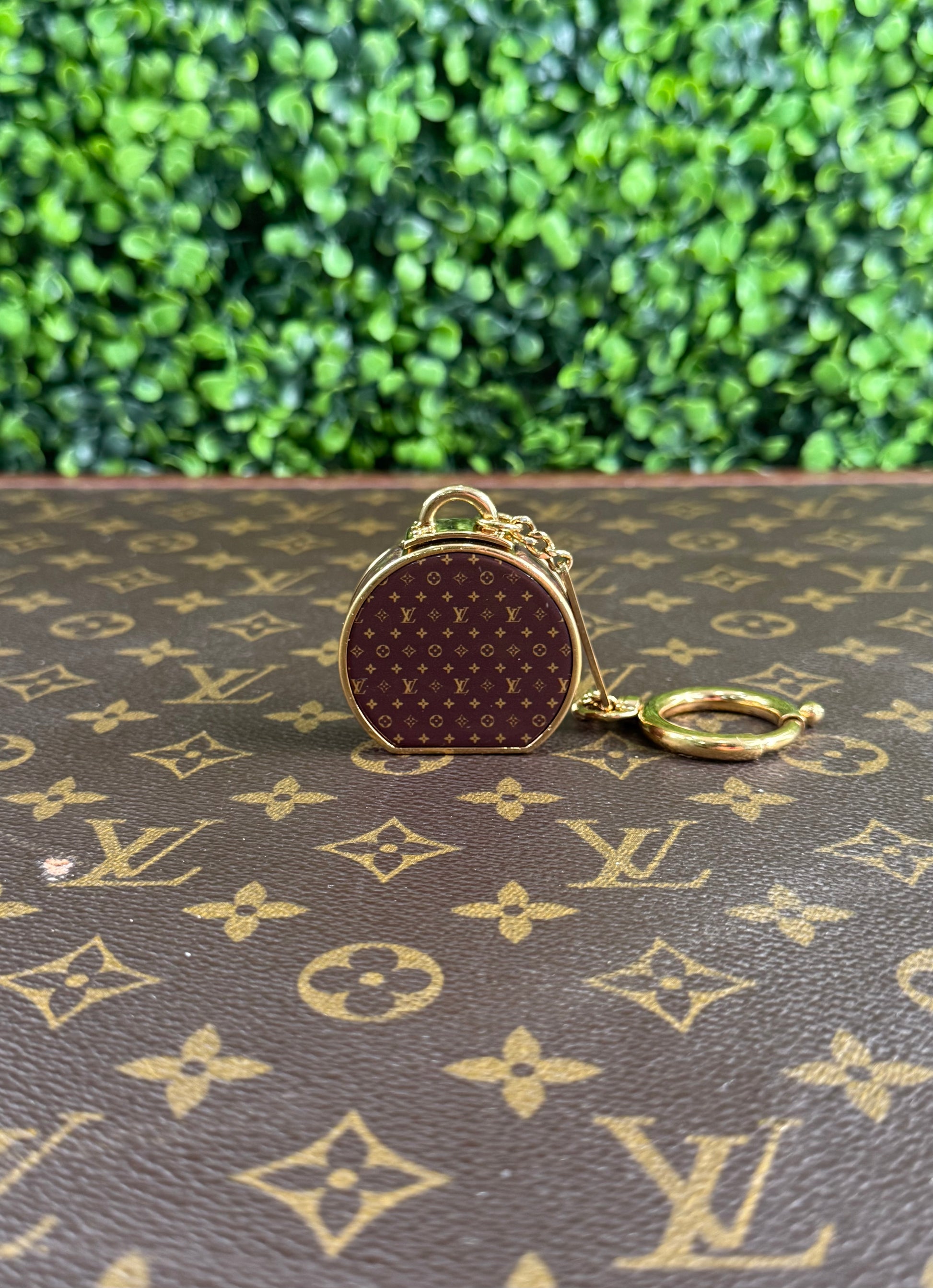 Louis Vuitton Monogram Hatbox Bag Charm