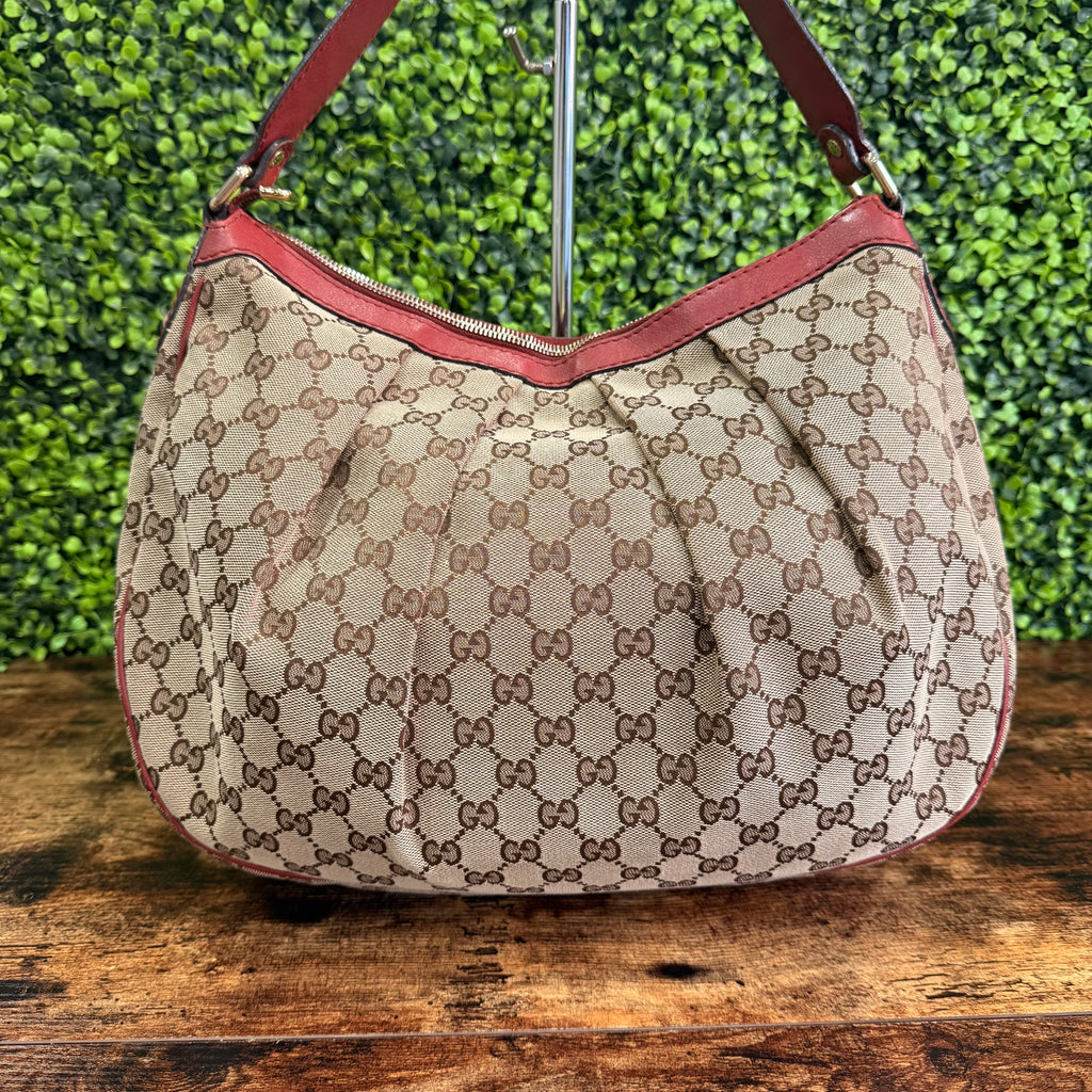 Gucci Sukey Canvas Hobo Medium