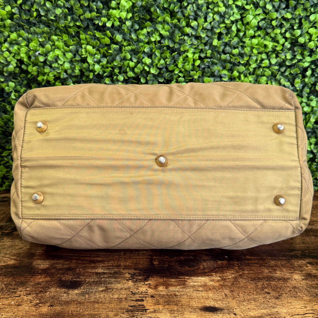 Prada Quilted Nylon Handbag