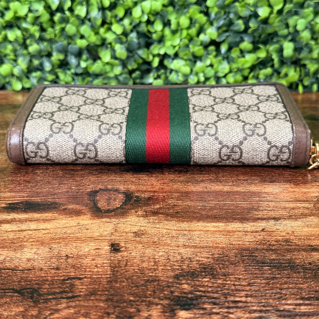 Gucci Ophidia Zip Around Wallet