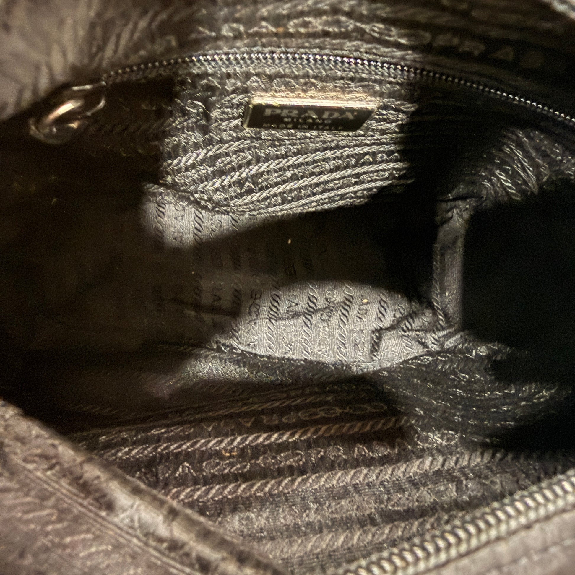 Prada Black Nylon Crossbody Bag