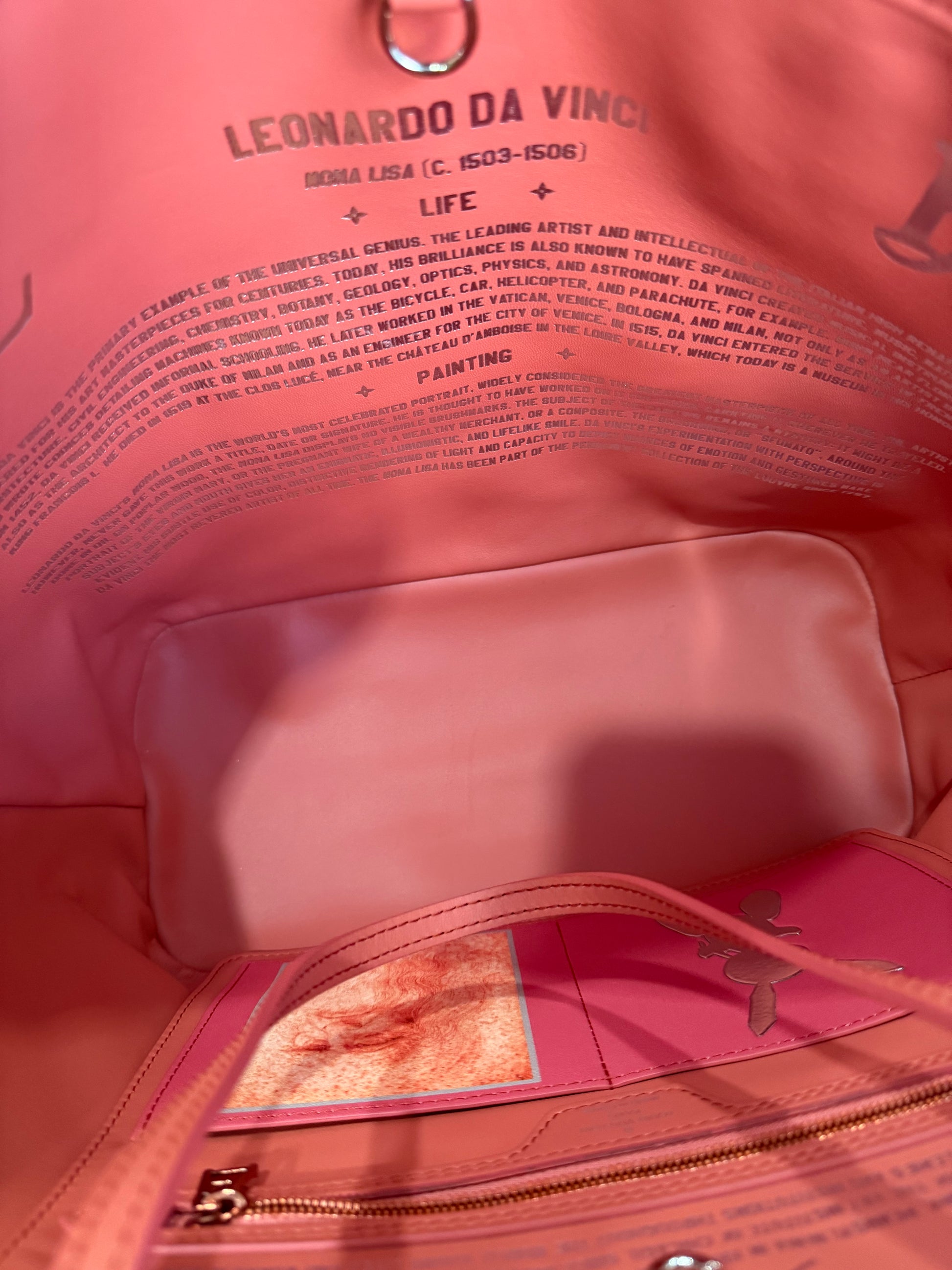 Louis Vuitton x Jeff Koons DaVinci Neverfull