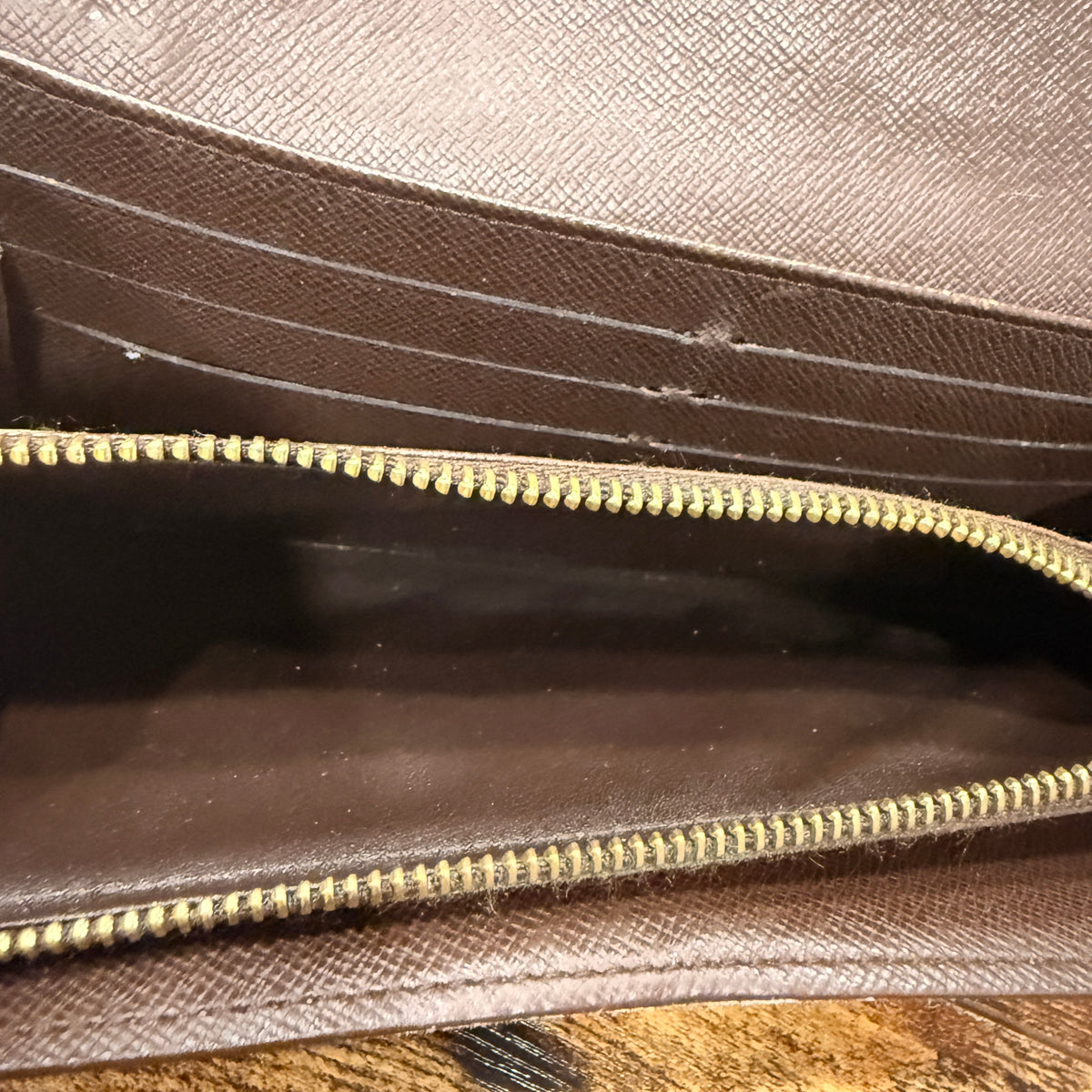 Louis Vuitton Sarah Wallet Damier Ebene