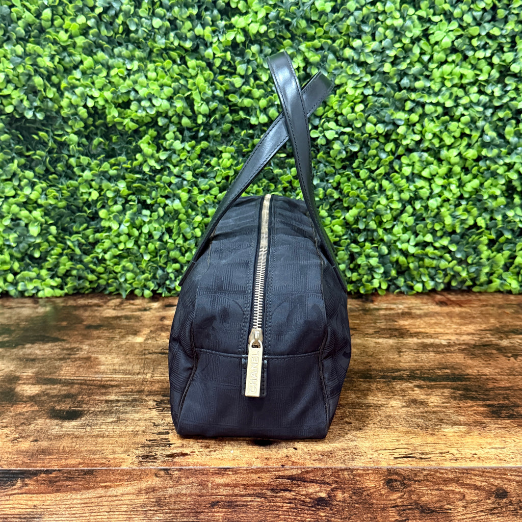 Chanel Nylon Travel Line Boston Bag