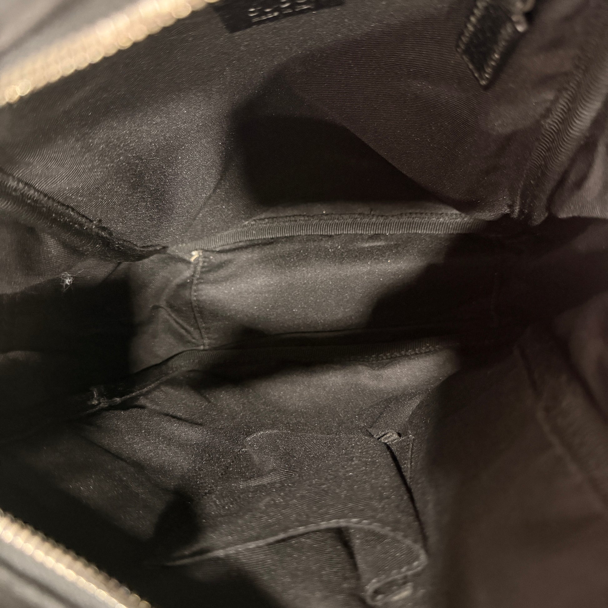 Gucci Black GG Canvas Crossbody