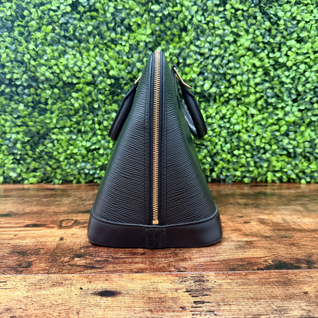 Louis Vuitton Black Alma PM Epi Leather