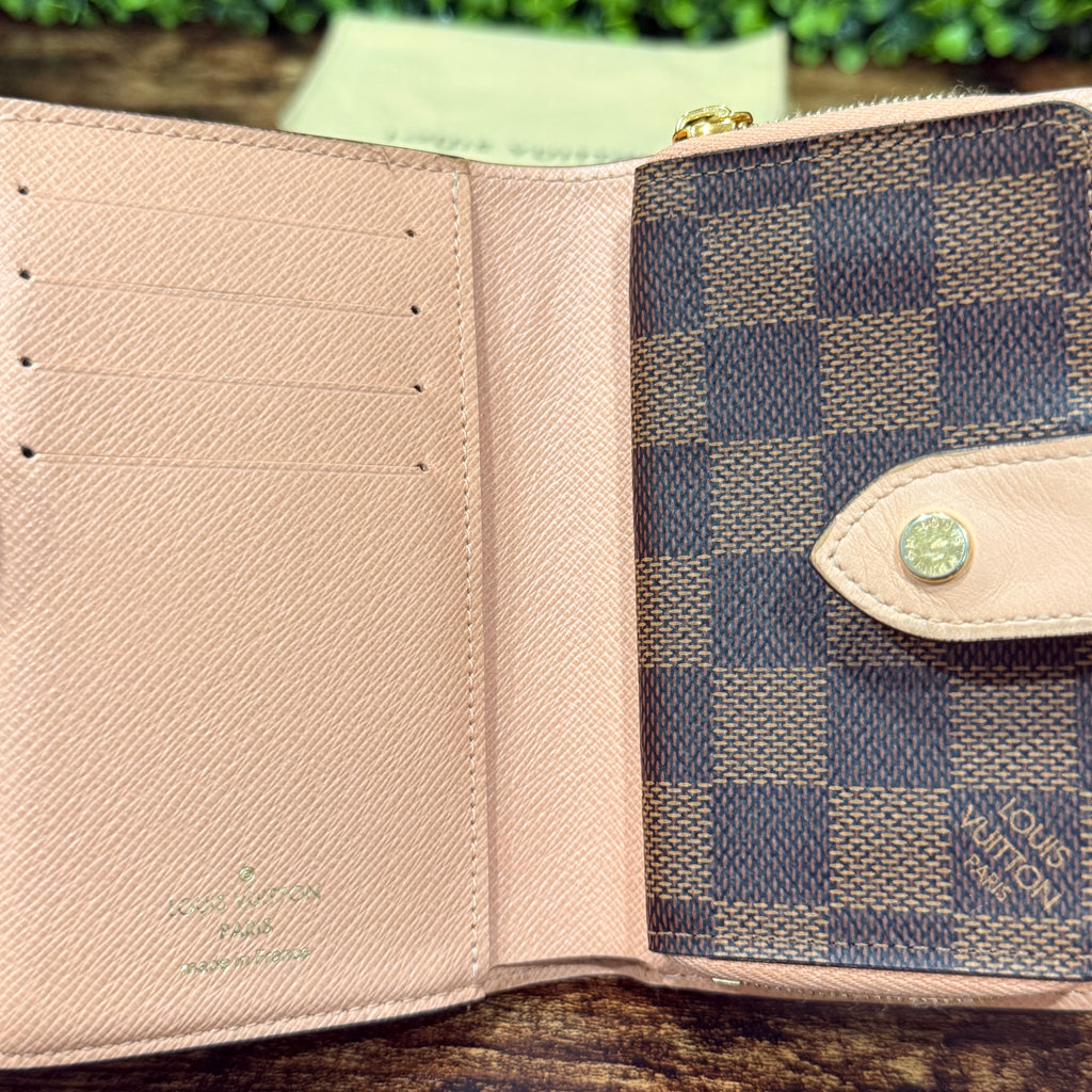 Louis Vuitton Juliette Wallet Damier Ebene