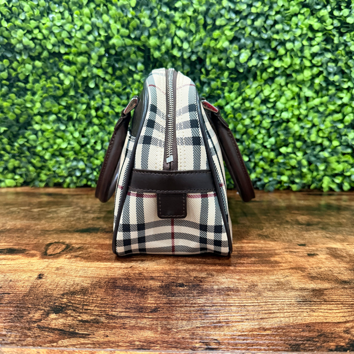 Burberry Mini Bag Brown / Canva